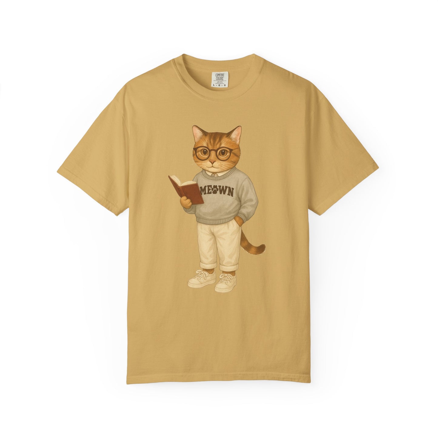 Ivy League Cats Brown T-Shirt| Cool Unisex T-Shirt