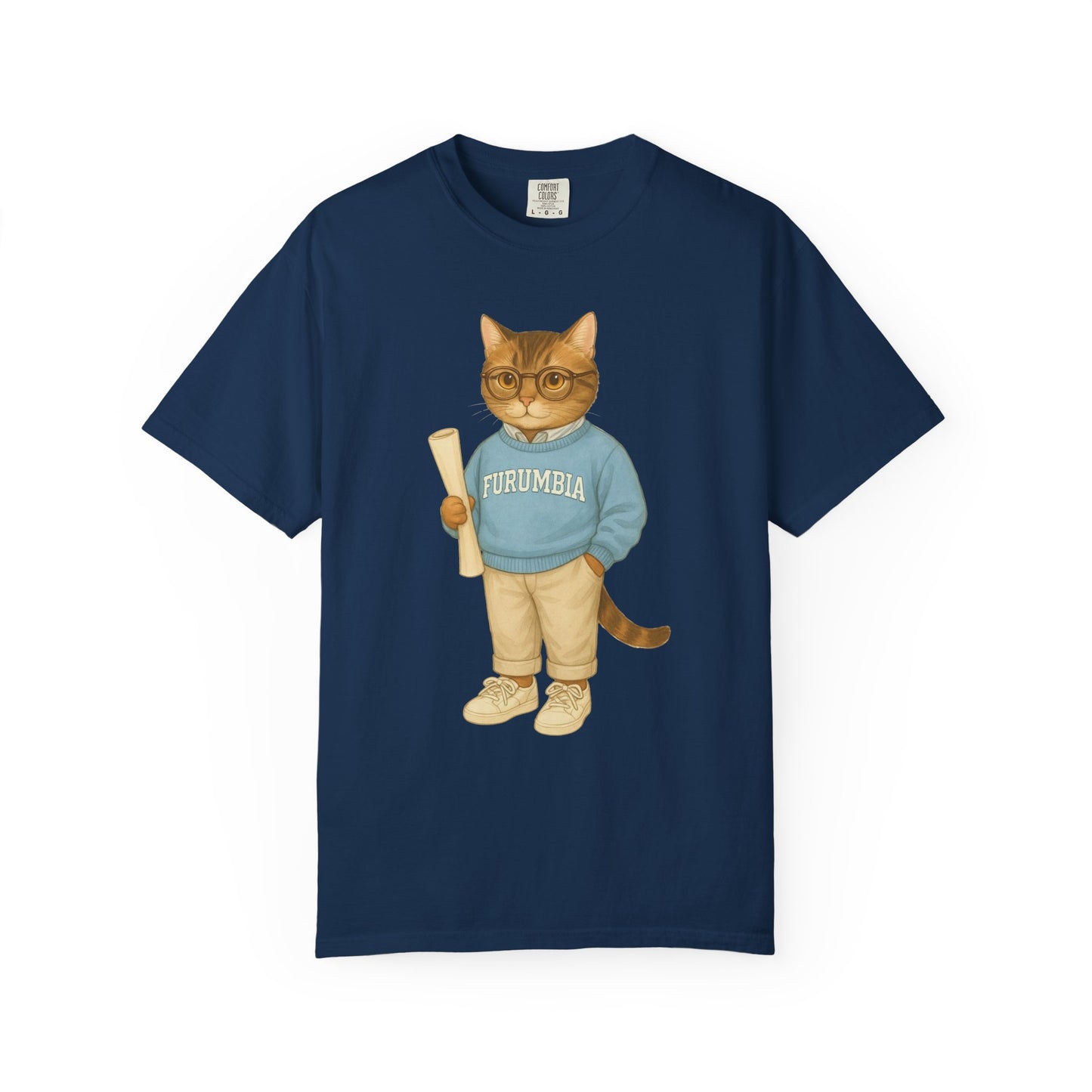 Ivy League Cats Columbia T-Shirt | Cool Unisex T-Shirt