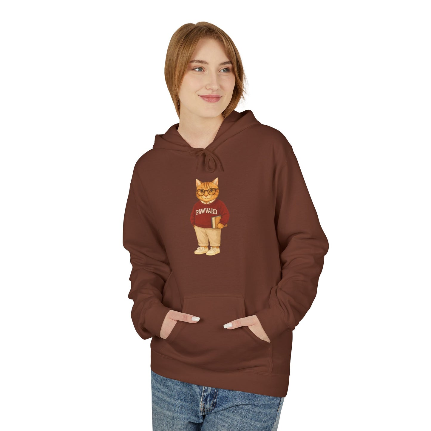 Ivy League Cats Harvard Hoodie| Cozy Unisex Hoodie