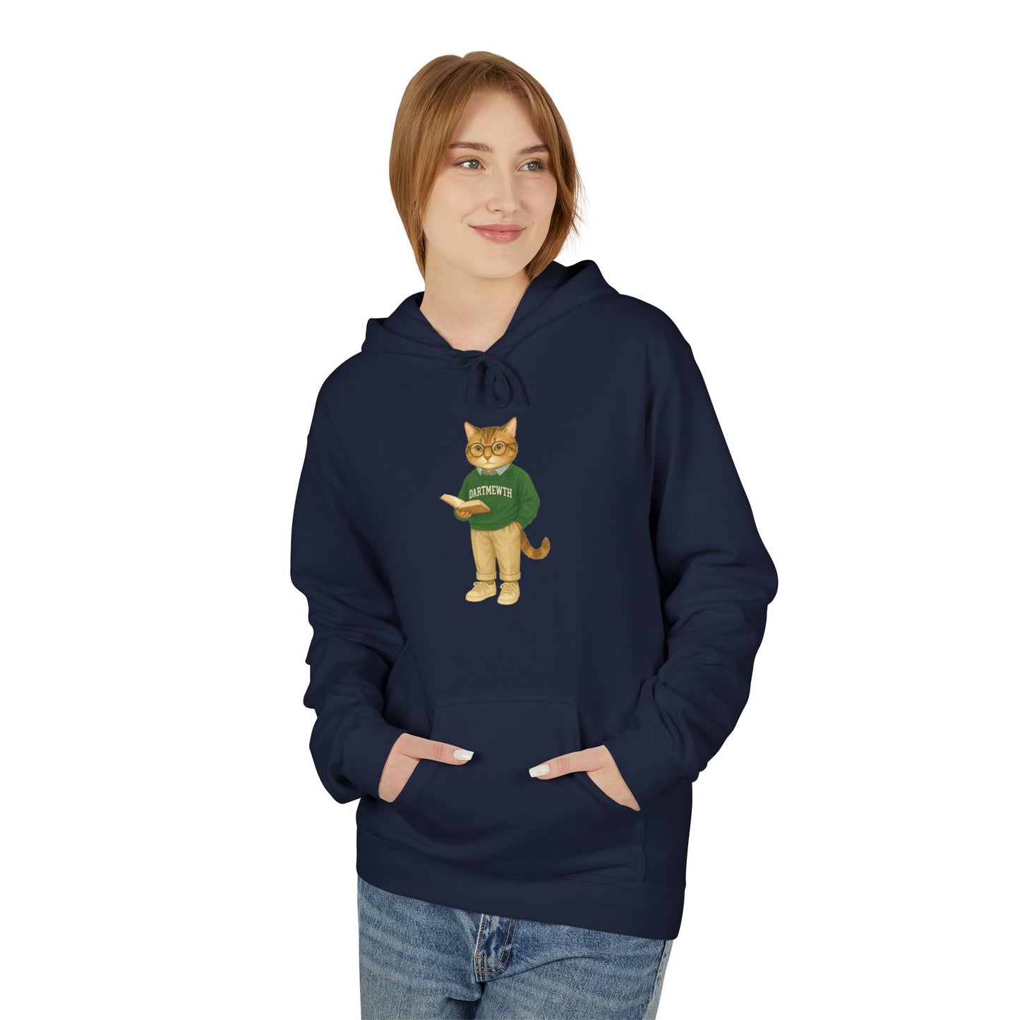 Ivy League Cats Dartmouth Hoodie| Cozy Unisex Hoodie