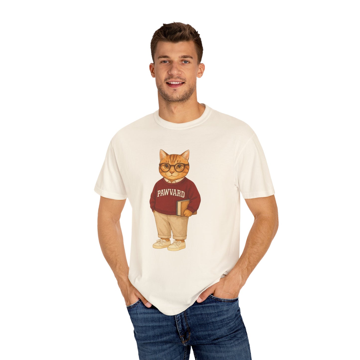 Ivy League Cats Harvard T-Shirt| Cool Unisex T-Shirt