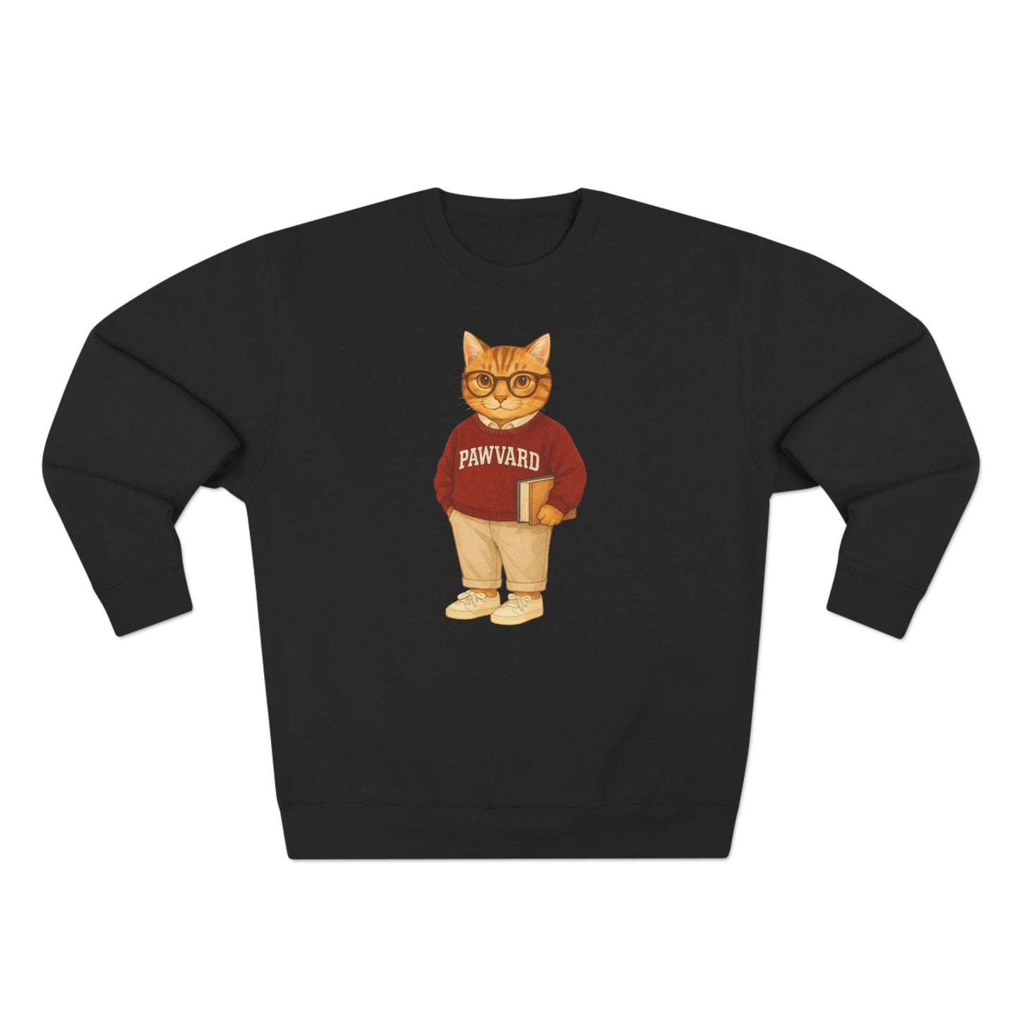 Ivy League Cats Harvard Sweatshirt | Cozy Unisex Crewneck