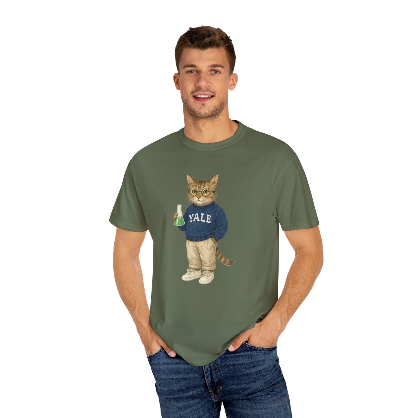 Ivy League Cats - Yale T-Shirt