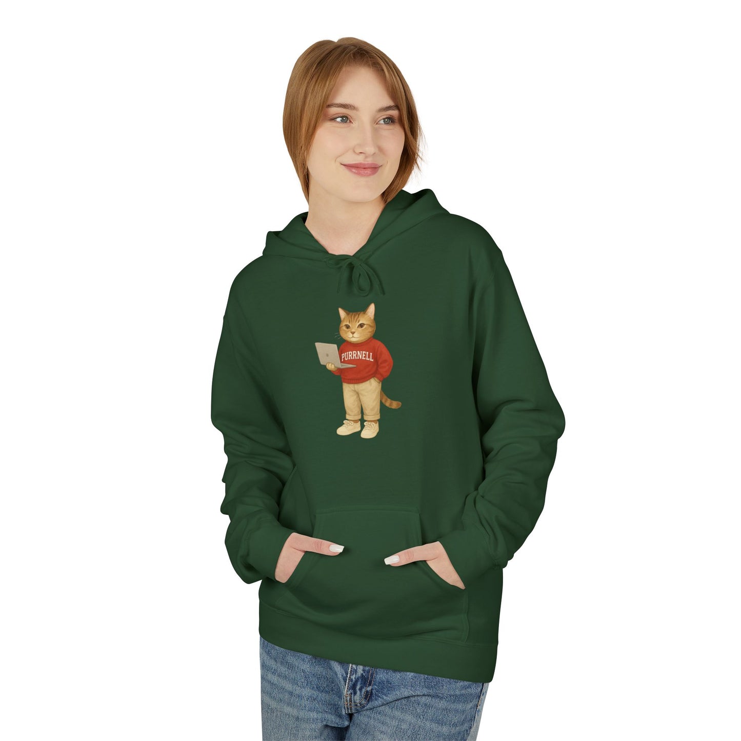 Ivy League Cats Cornell Hoodie| Cozy Unisex Hoodie
