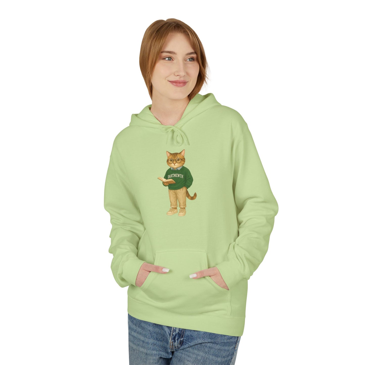 Ivy League Cats Dartmouth Hoodie| Cozy Unisex Hoodie