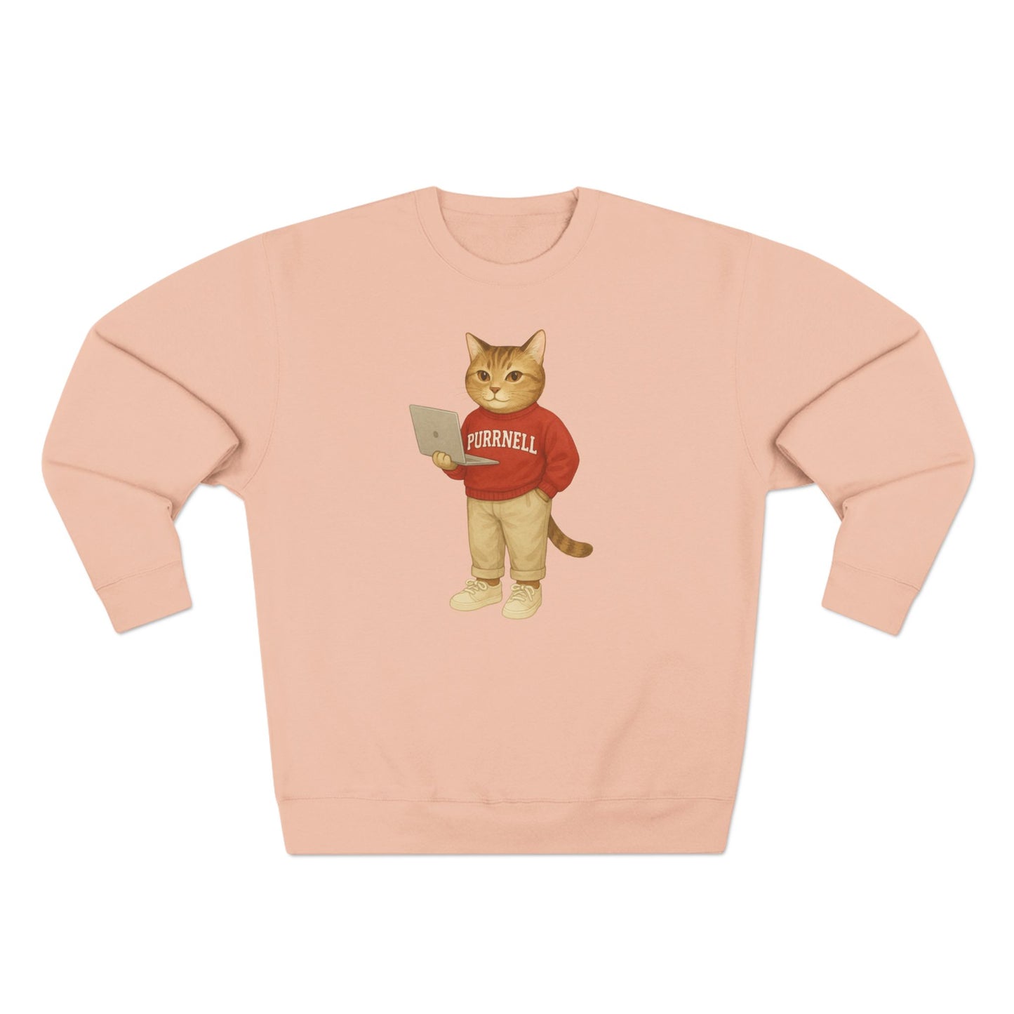 Ivy League Cats Cornell Sweatshirt| Cozy Unisex Crewneck