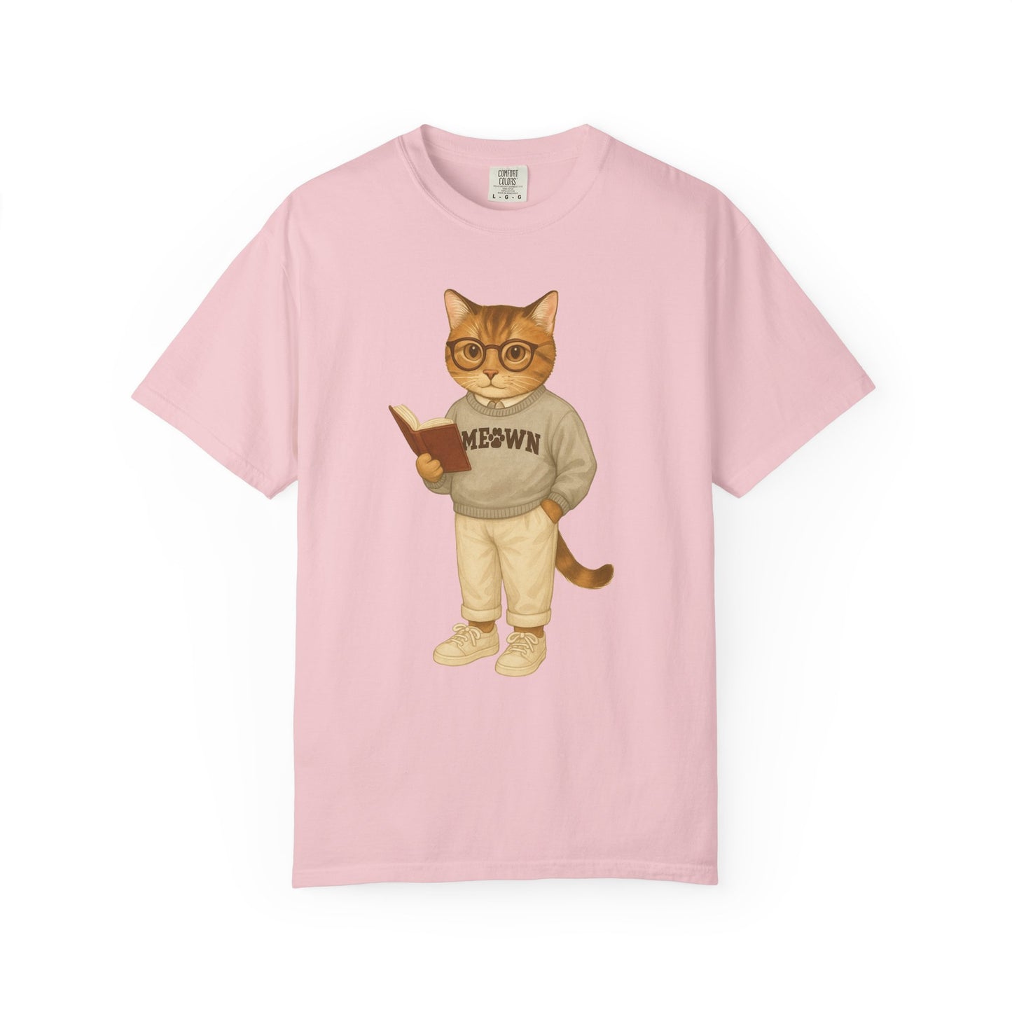 Ivy League Cats Brown T-Shirt| Cool Unisex T-Shirt