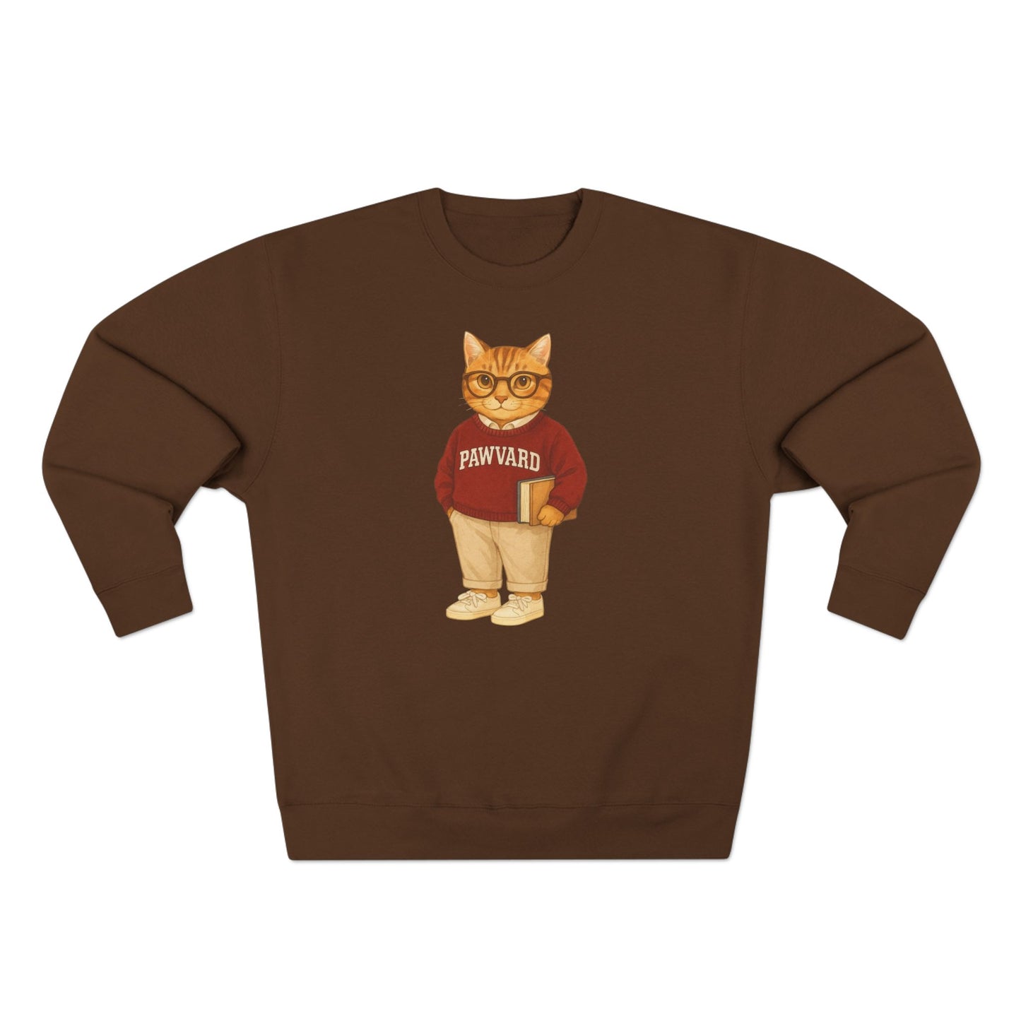 Ivy League Cats Harvard Sweatshirt | Cozy Unisex Crewneck