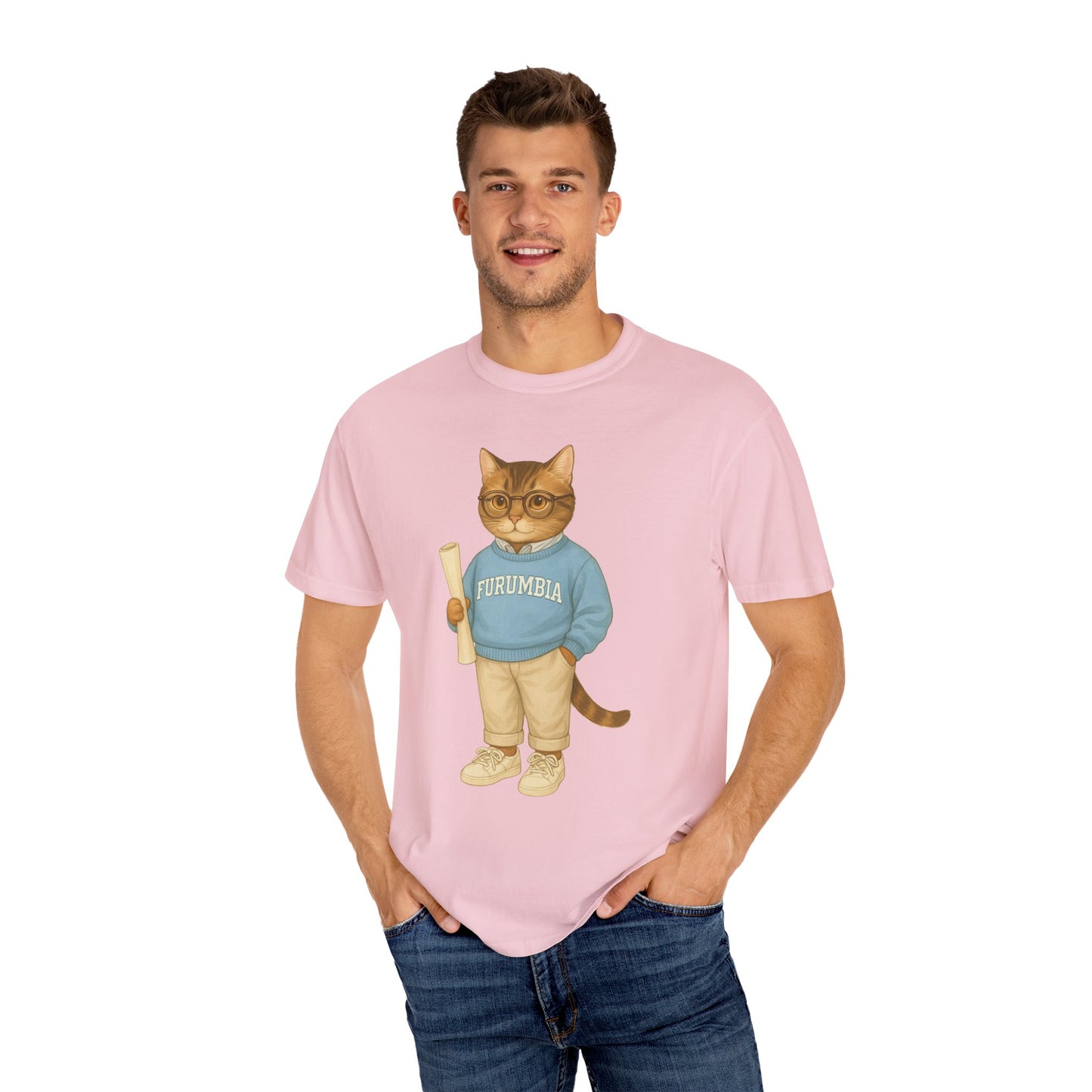 Ivy League Cats Columbia T-Shirt | Cool Unisex T-Shirt