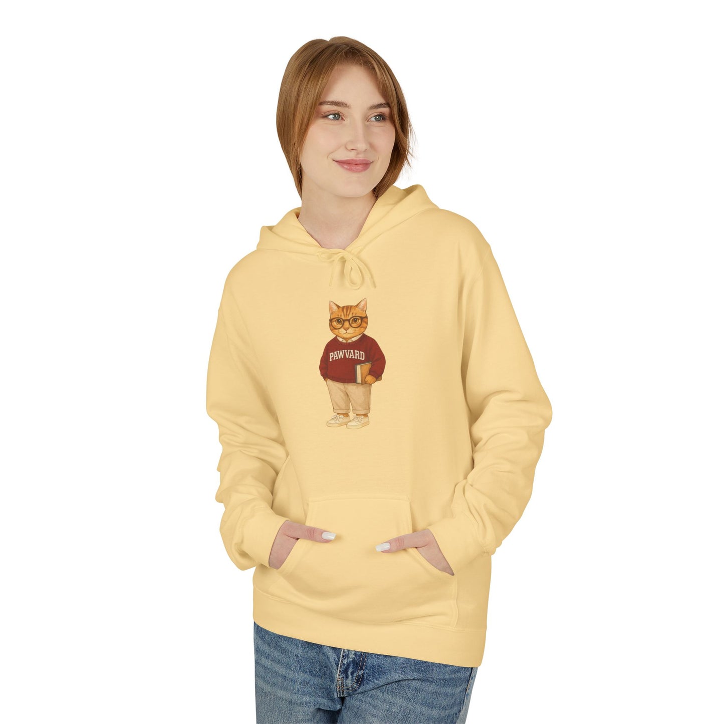 Ivy League Cats Harvard Hoodie| Cozy Unisex Hoodie