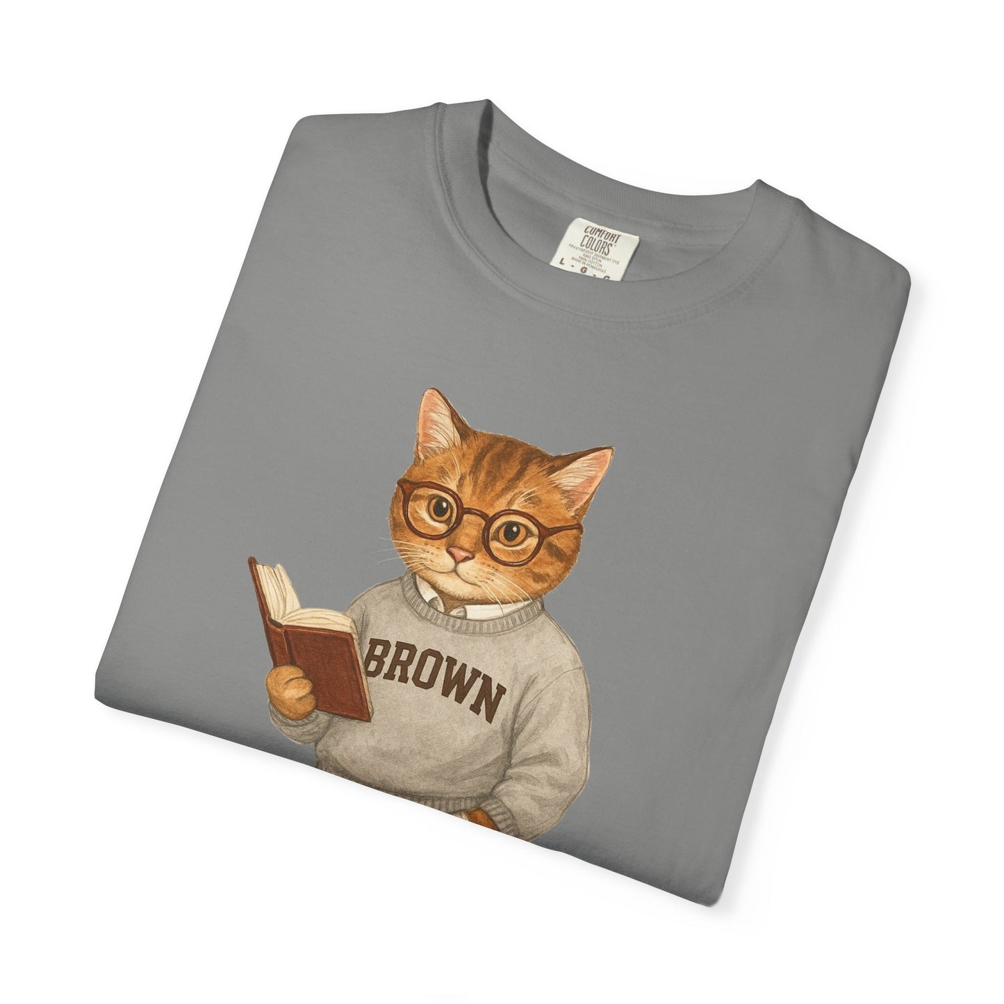 Ivy League Cats - Brown T-Shirt