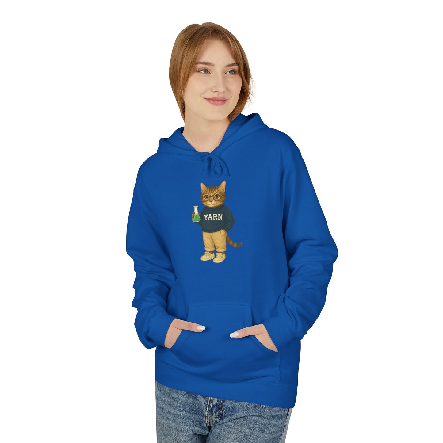 Ivy League Cats Yale Hoodie| Cozy Unisex Hoodie