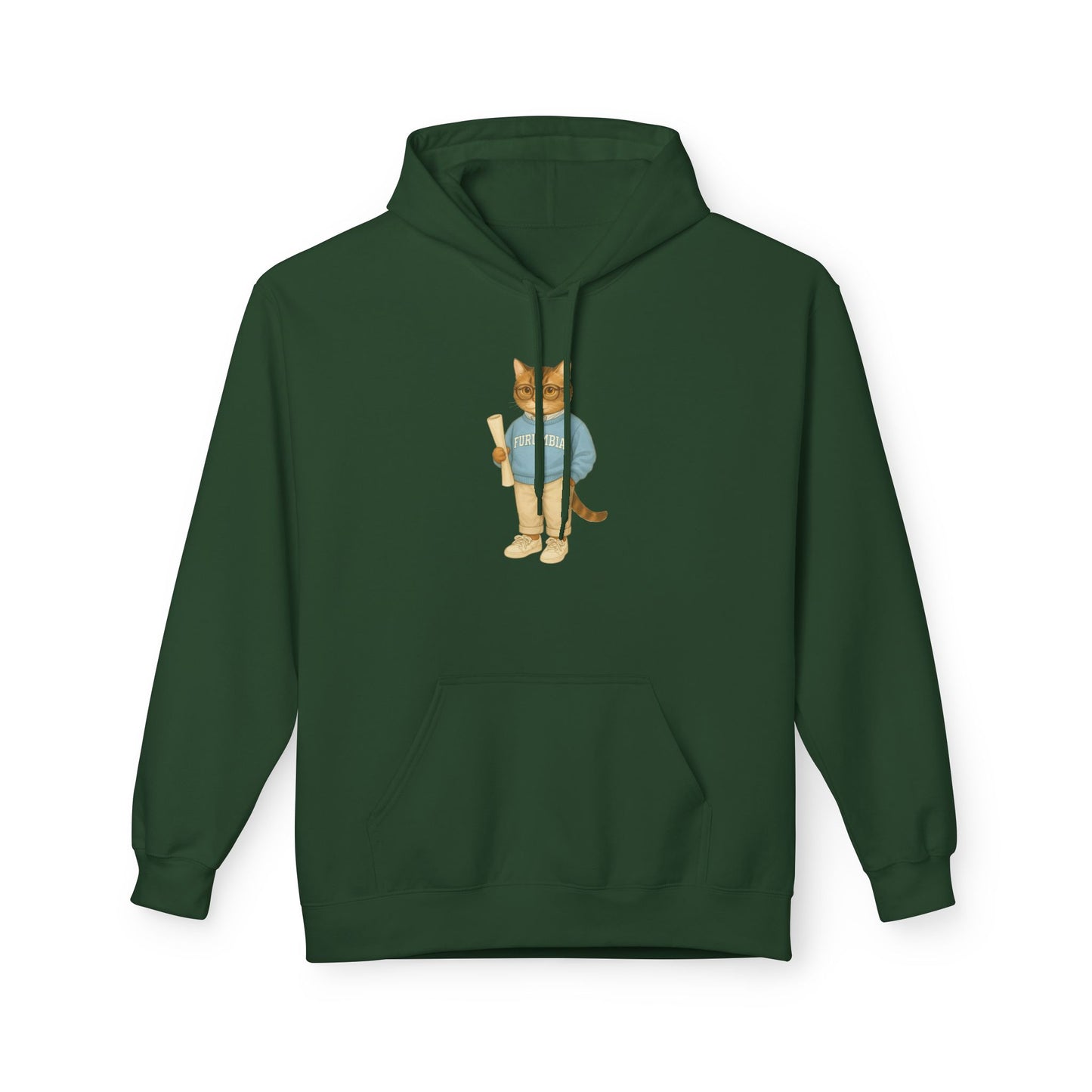 Ivy League Cats Columbia Hoodie| Cozy Unisex Hoodie