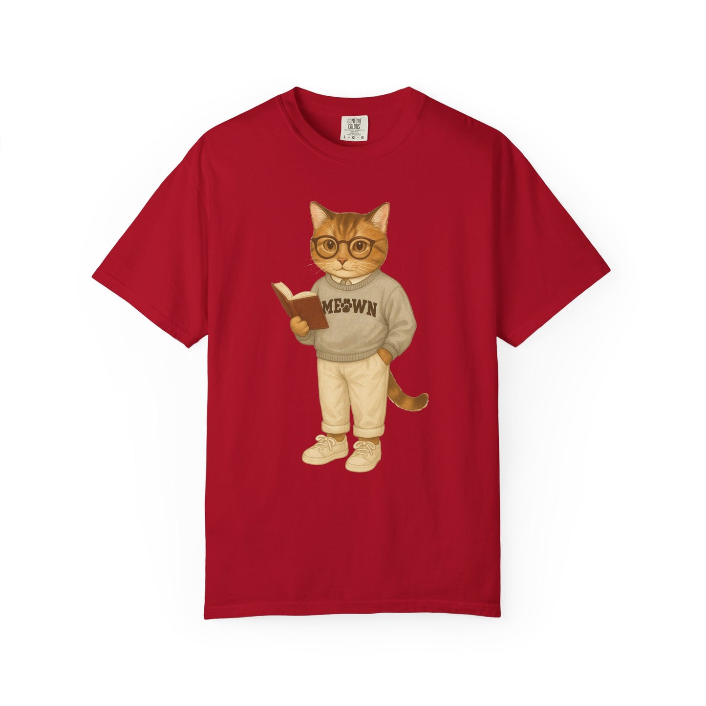 Ivy League Cats Brown T-Shirt| Cool Unisex T-Shirt
