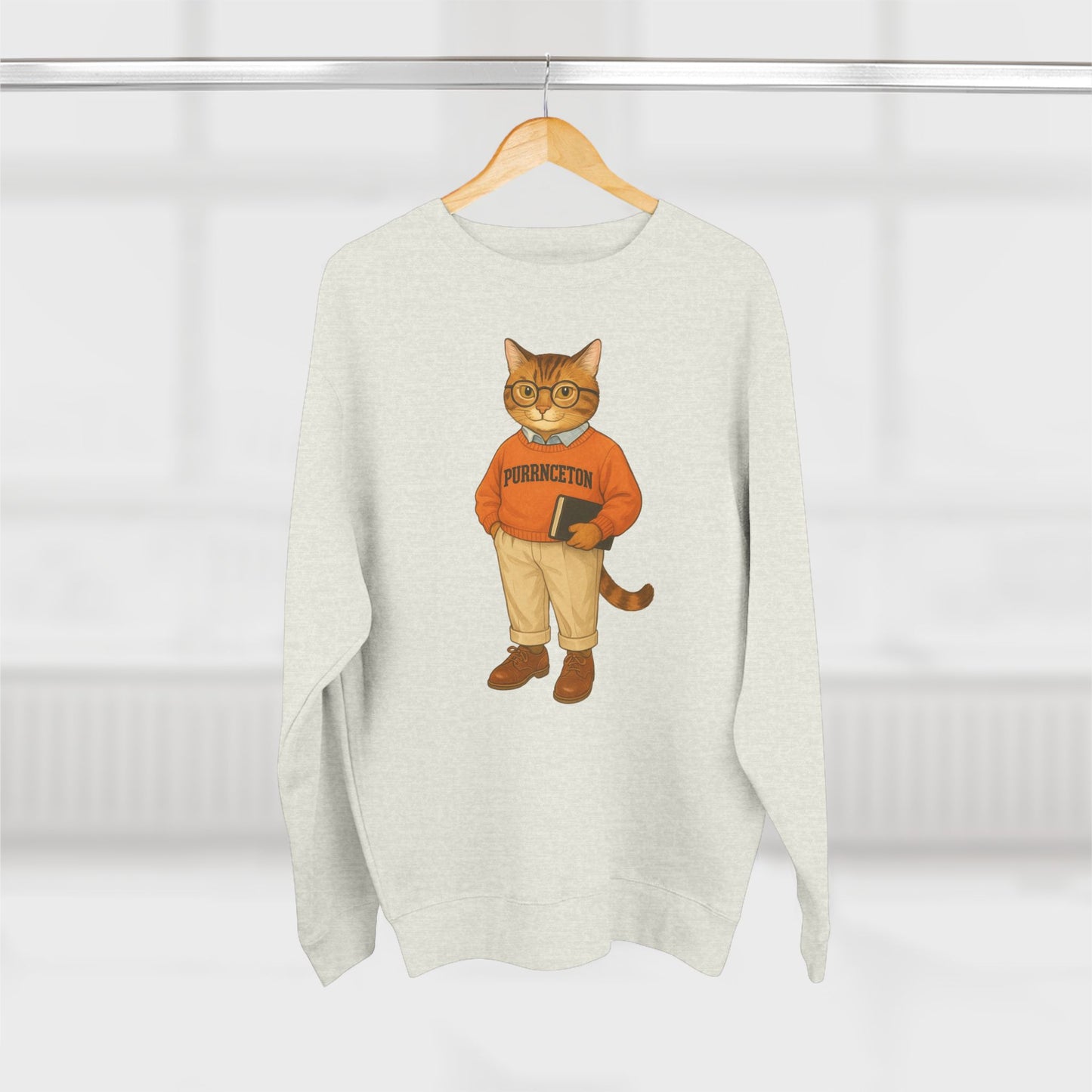 Ivy League Cats Princeton Sweatshirt | Cozy Unisex Crewneck