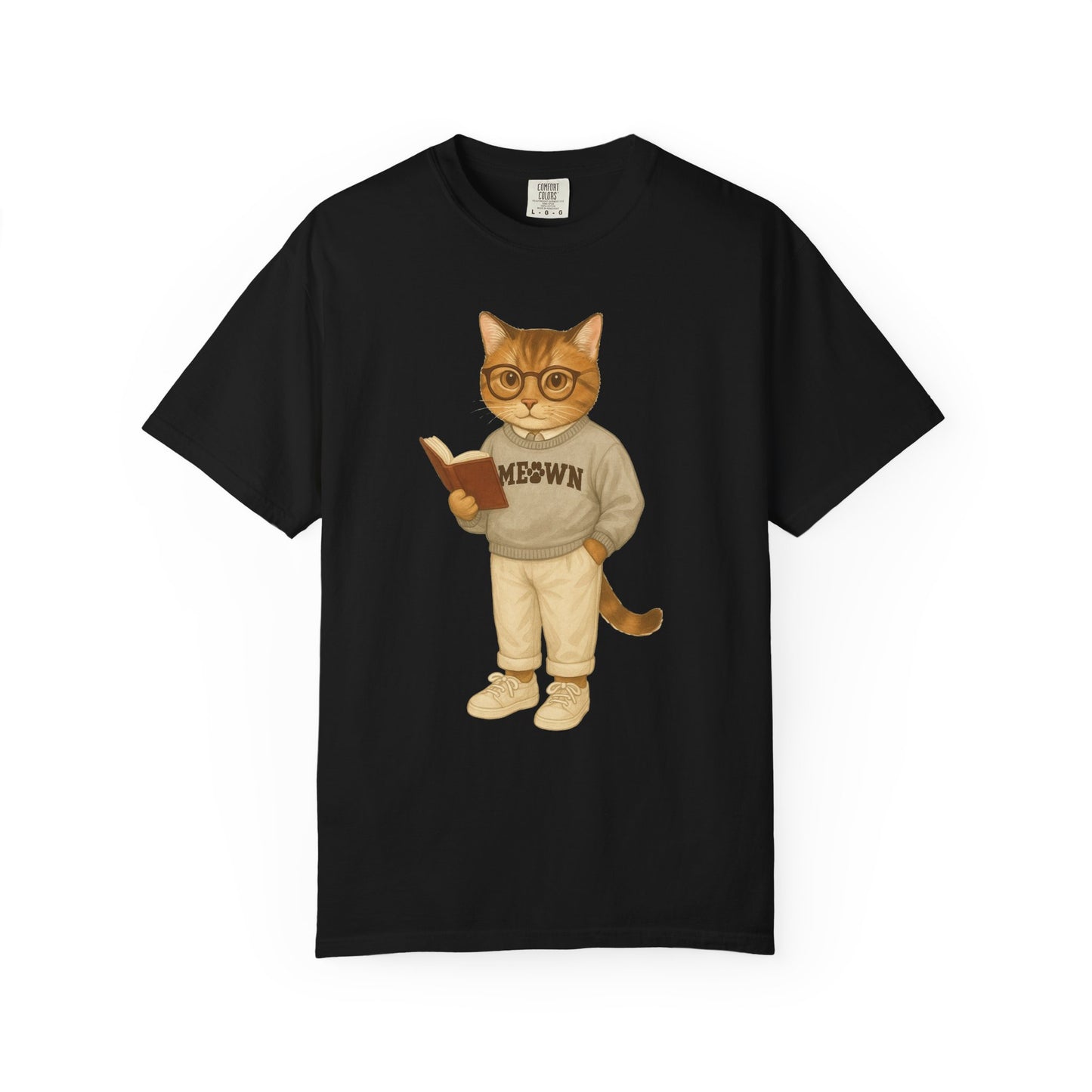 Ivy League Cats Brown T-Shirt| Cool Unisex T-Shirt