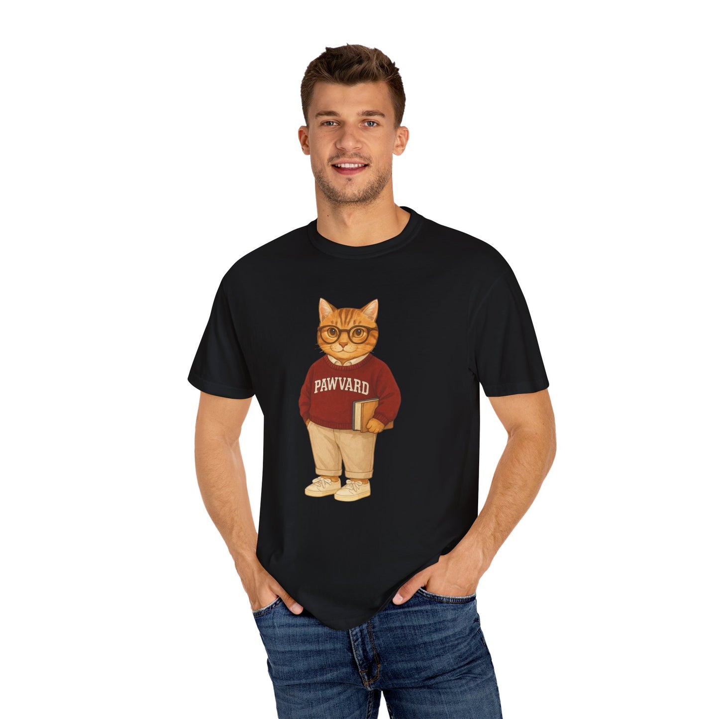 Ivy League Cats Harvard T-Shirt| Cool Unisex T-Shirt
