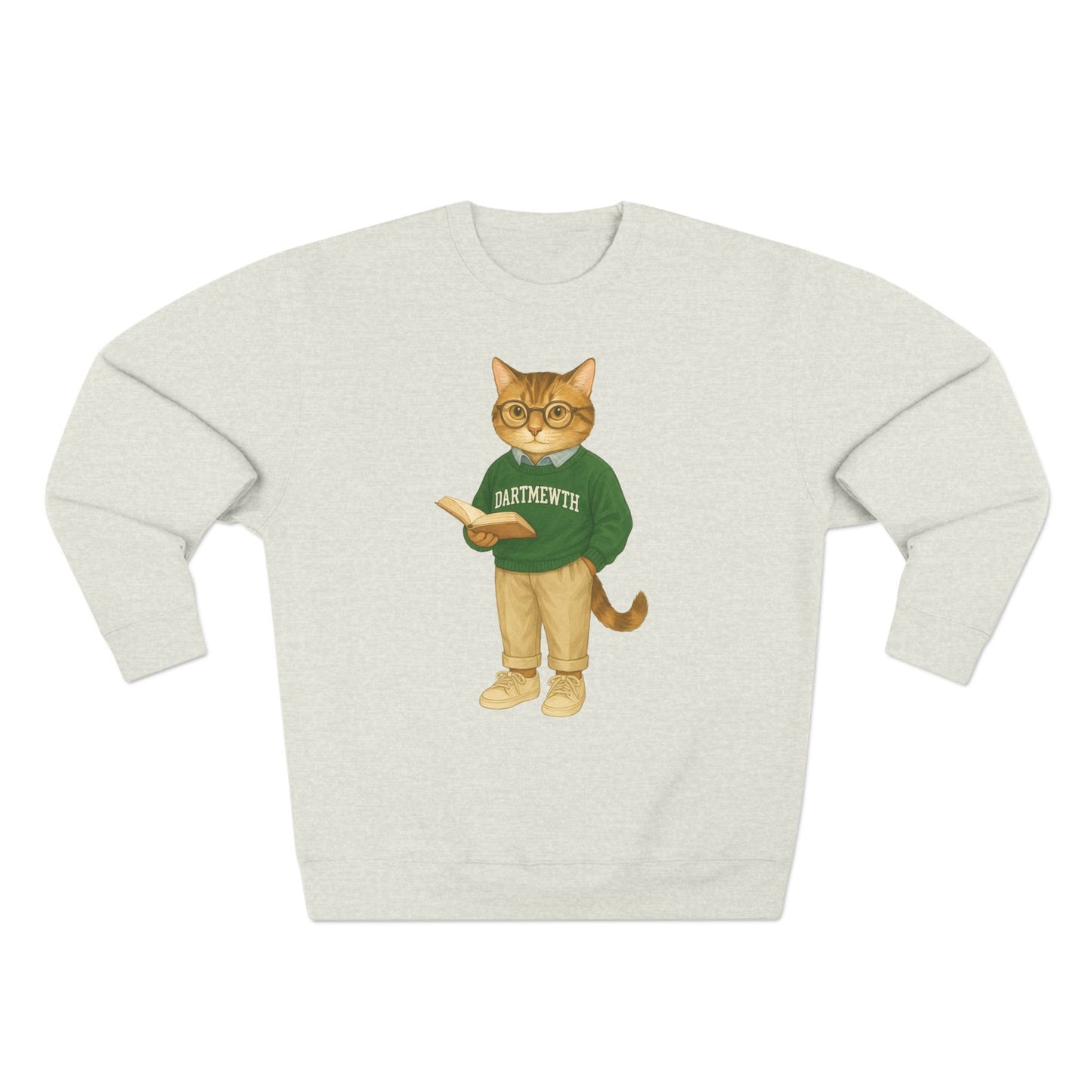 Ivy League Cats Dartmouth Sweatshirt | Cozy Unisex Crewneck