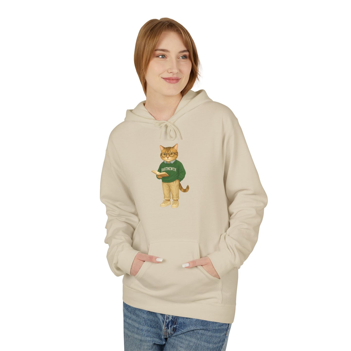 Ivy League Cats Dartmouth Hoodie| Cozy Unisex Hoodie