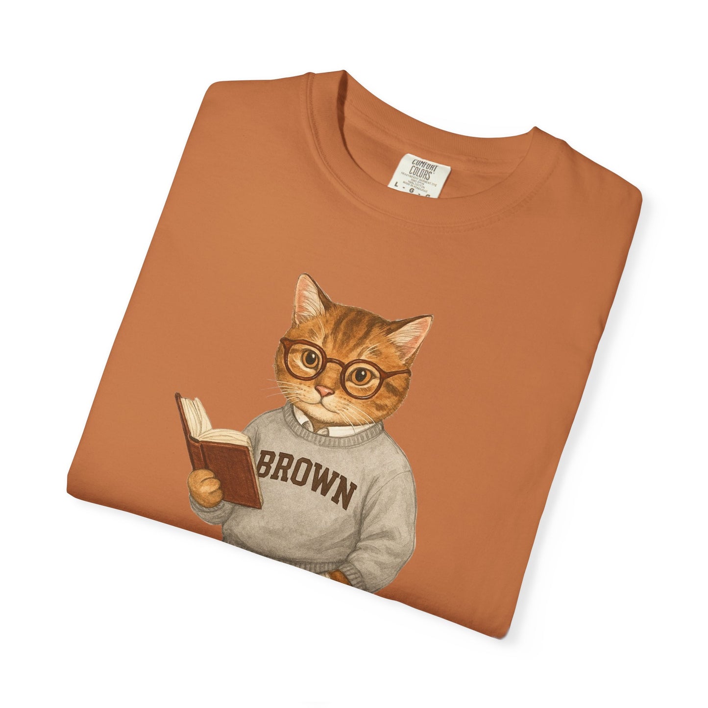 Ivy League Cats - Brown T-Shirt