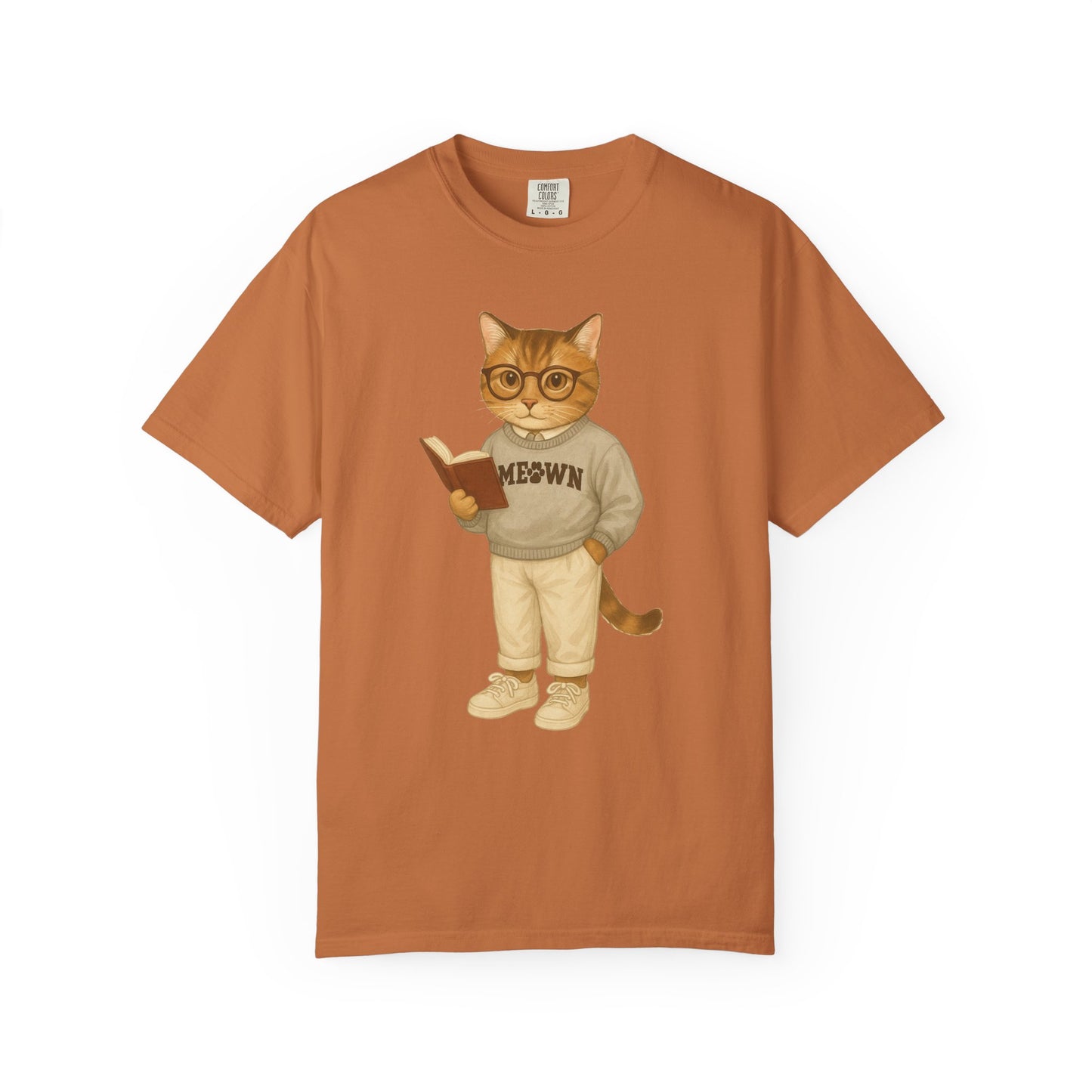 Ivy League Cats Brown T-Shirt| Cool Unisex T-Shirt