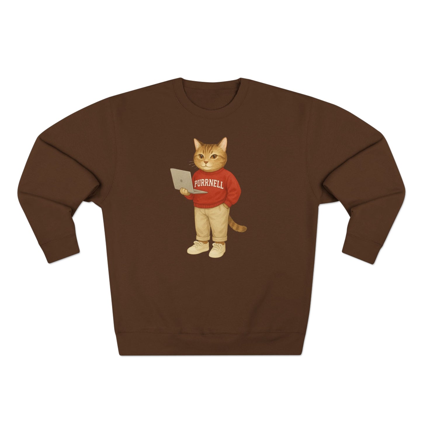Ivy League Cats Cornell Sweatshirt| Cozy Unisex Crewneck
