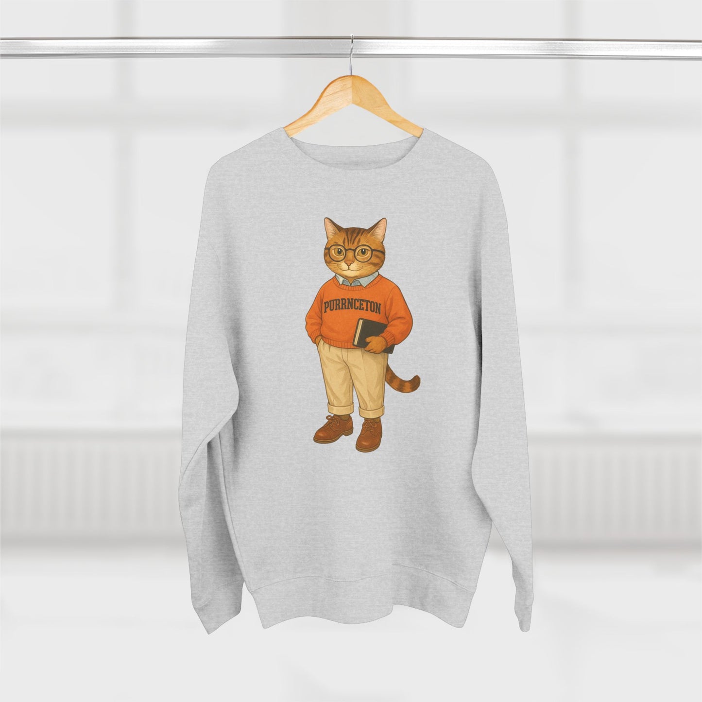 Ivy League Cats Princeton Sweatshirt | Cozy Unisex Crewneck