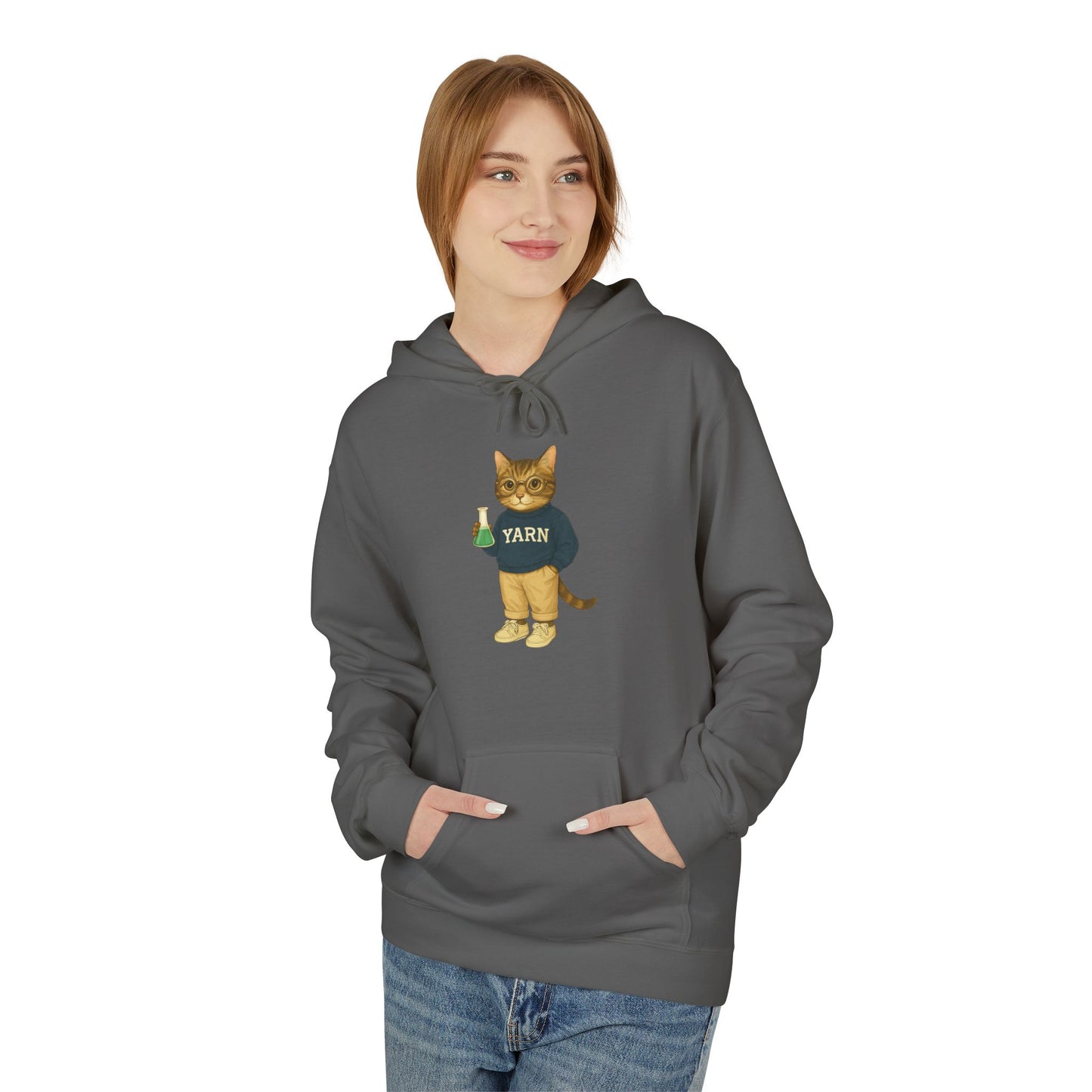 Ivy League Cats Yale Hoodie| Cozy Unisex Hoodie