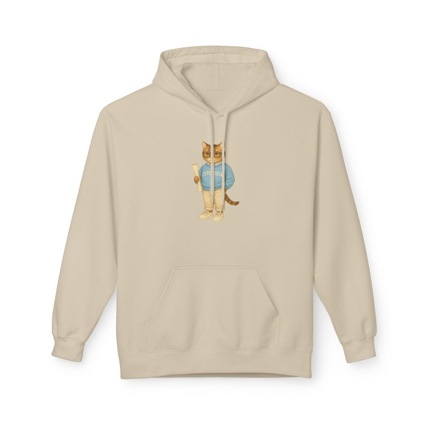 Ivy League Cats Columbia Hoodie| Cozy Unisex Hoodie
