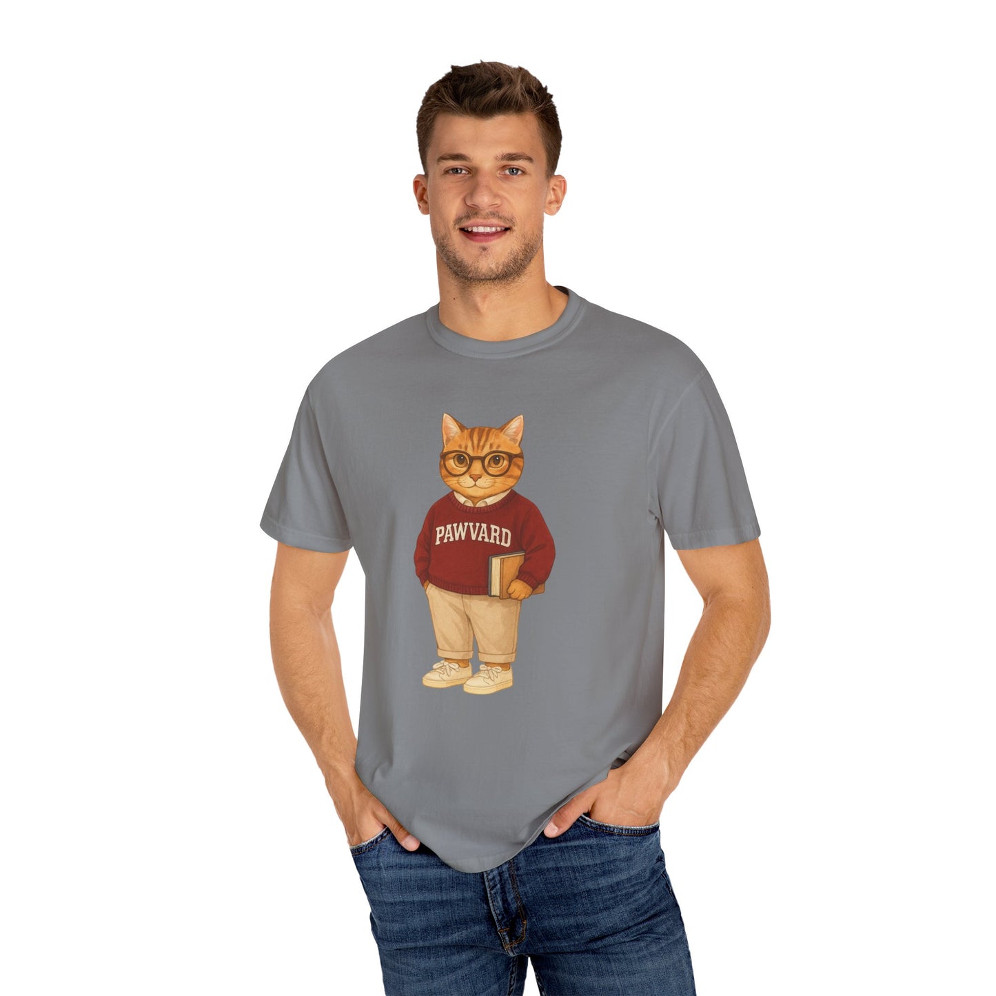 Ivy League Cats Harvard T-Shirt| Cool Unisex T-Shirt