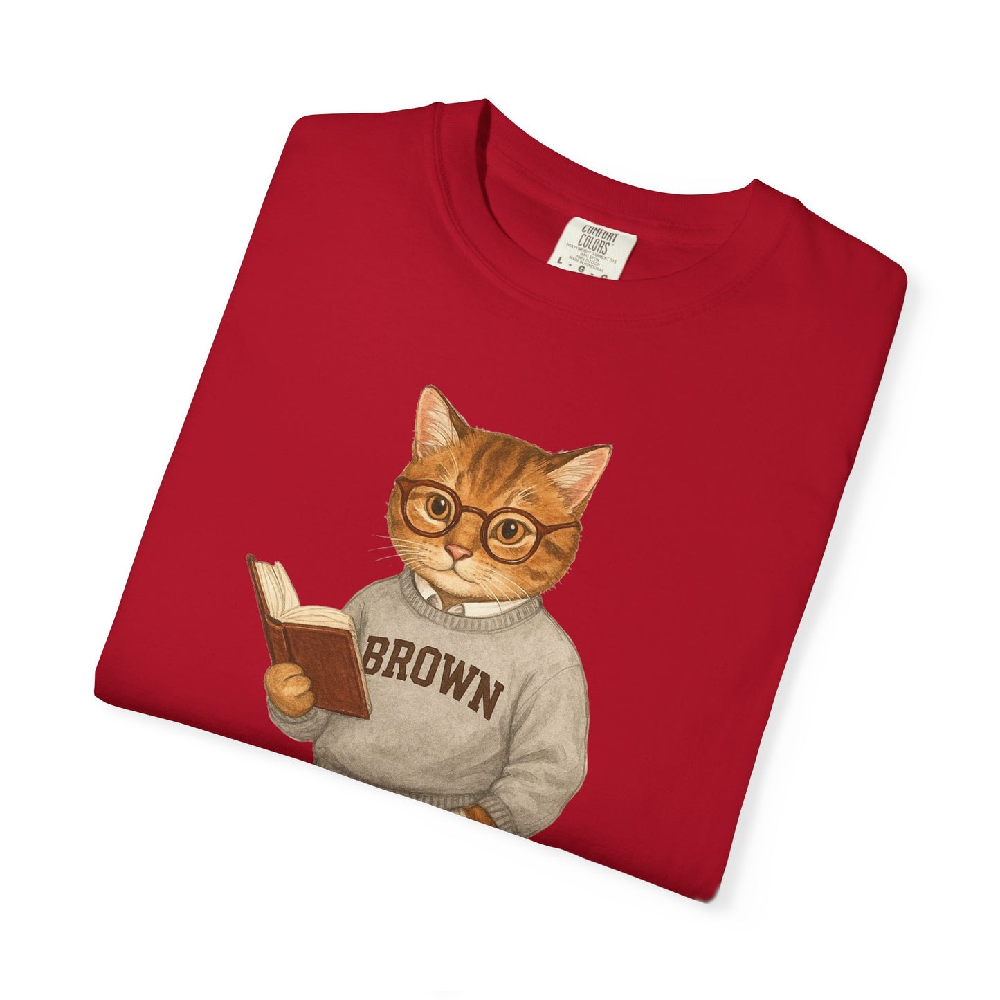 Ivy League Cats - Brown T-Shirt