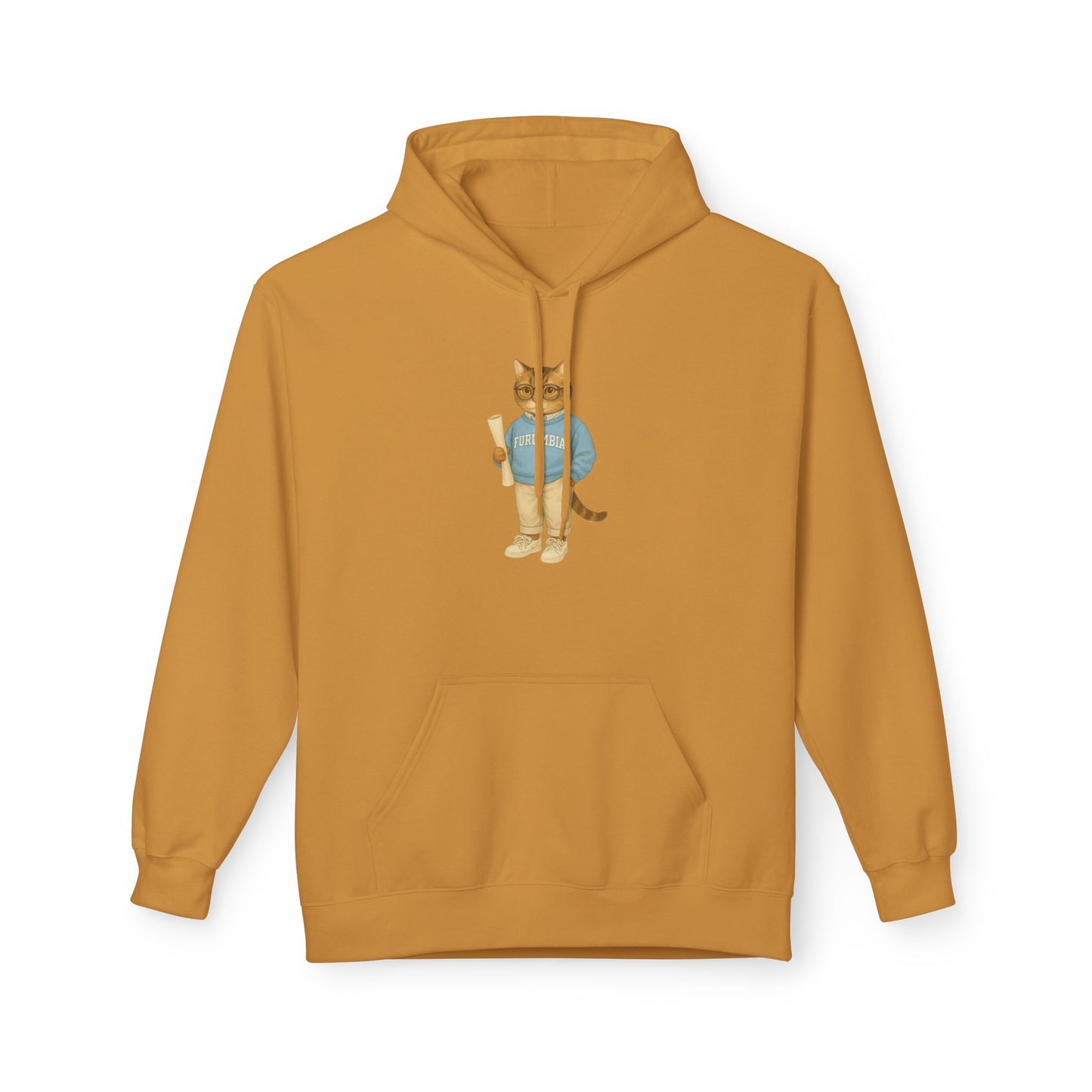 Ivy League Cats Columbia Hoodie| Cozy Unisex Hoodie