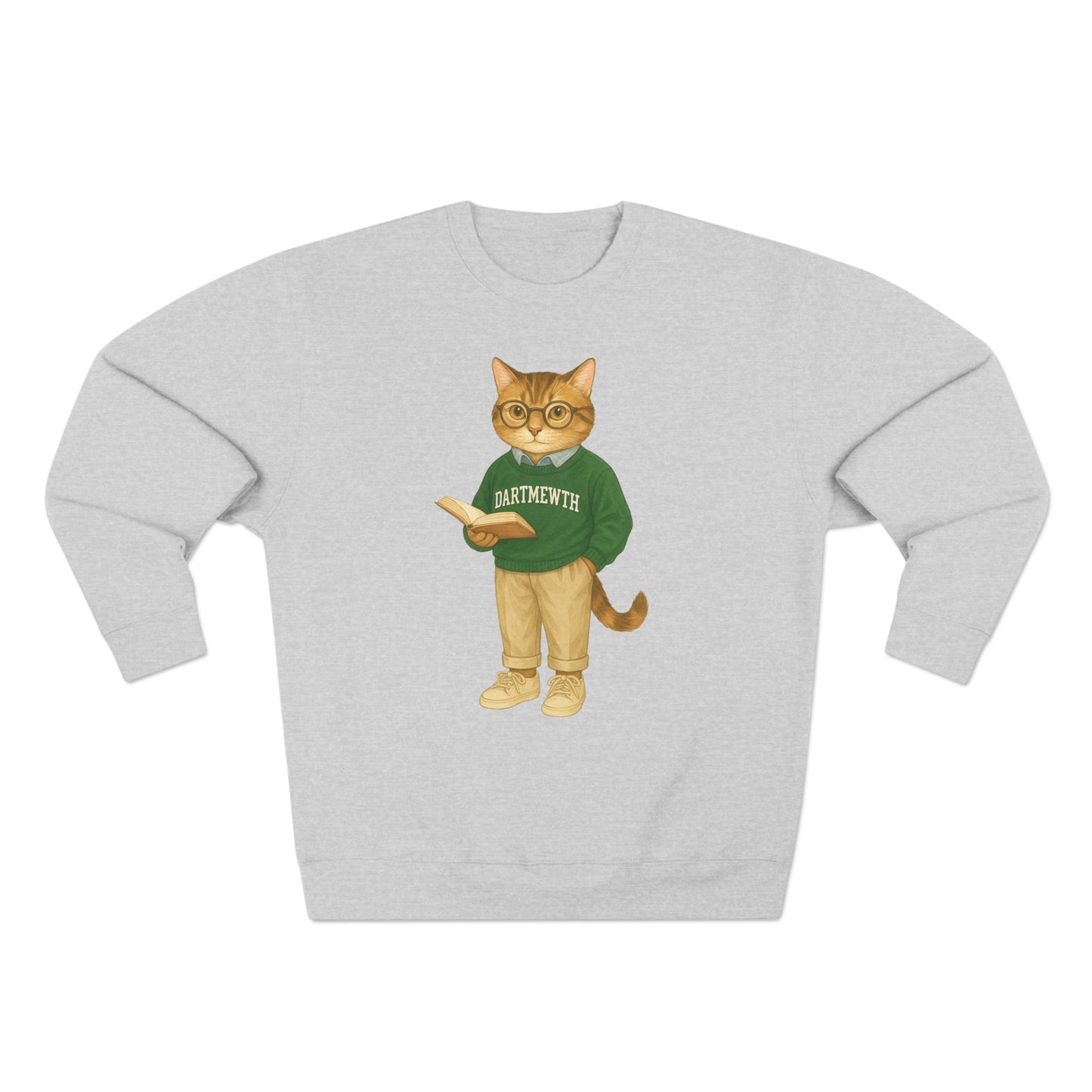 Ivy League Cats Dartmouth Sweatshirt | Cozy Unisex Crewneck