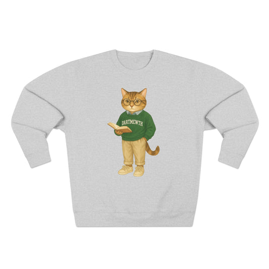 Ivy League Cats Dartmouth Sweatshirt | Cozy Unisex Crewneck