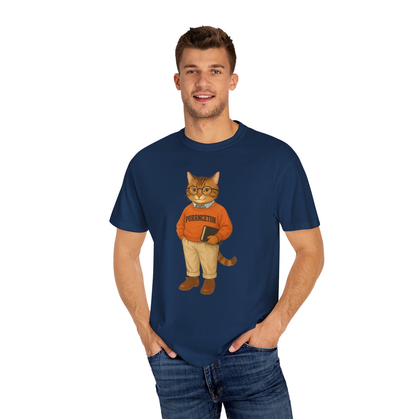 Ivy League Cats Princeton T-Shirt| Cozy Unisex T-Shirt