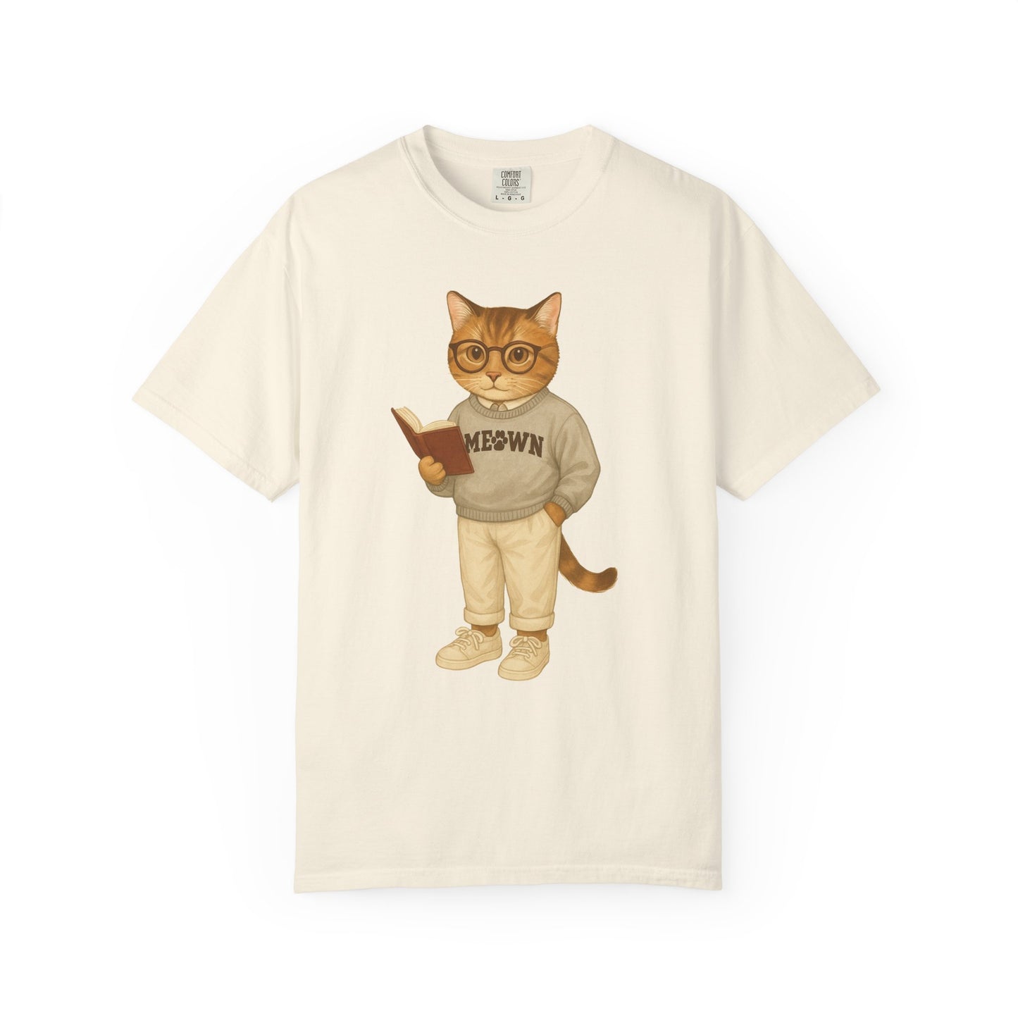 Ivy League Cats Brown T-Shirt| Cool Unisex T-Shirt
