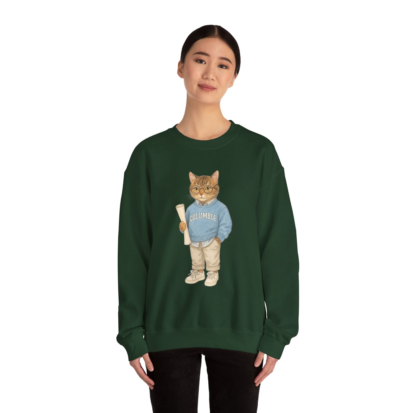 Ivy League Cats - Columbia Sweatshirt