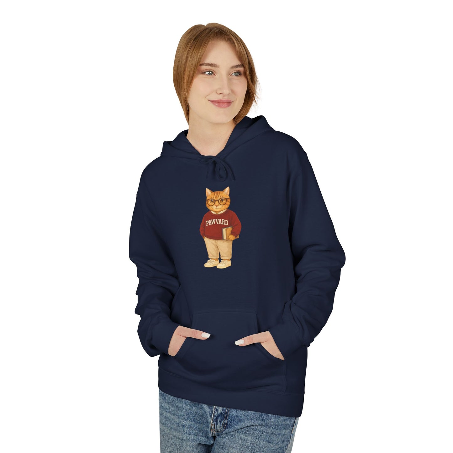 Ivy League Cats Harvard Hoodie| Cozy Unisex Hoodie