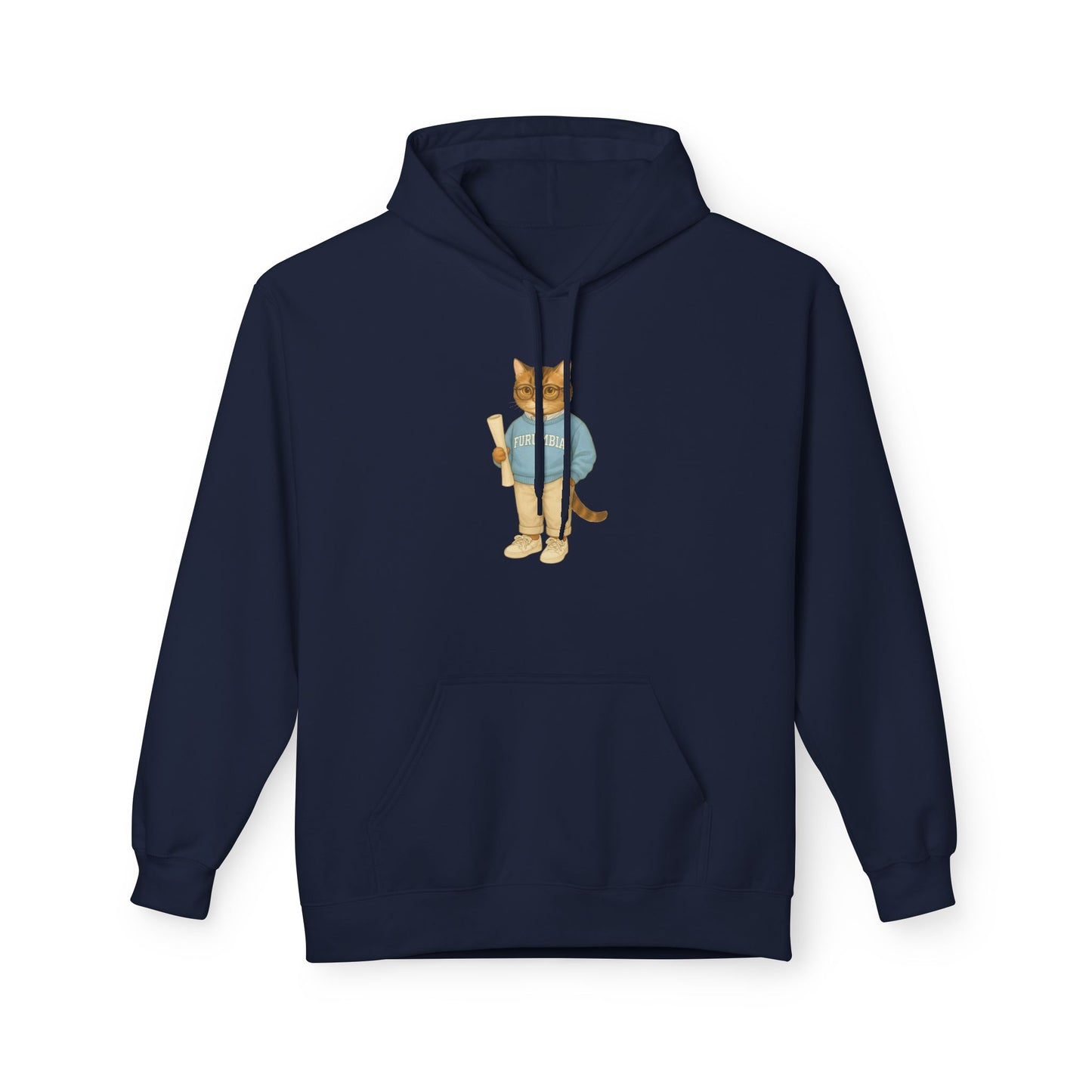 Ivy League Cats Columbia Hoodie| Cozy Unisex Hoodie