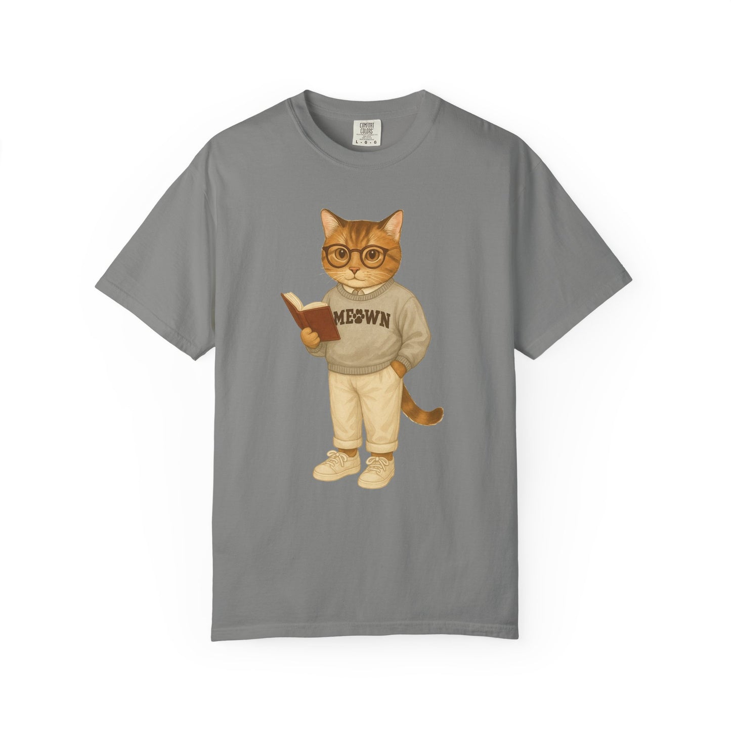 Ivy League Cats Brown T-Shirt| Cool Unisex T-Shirt