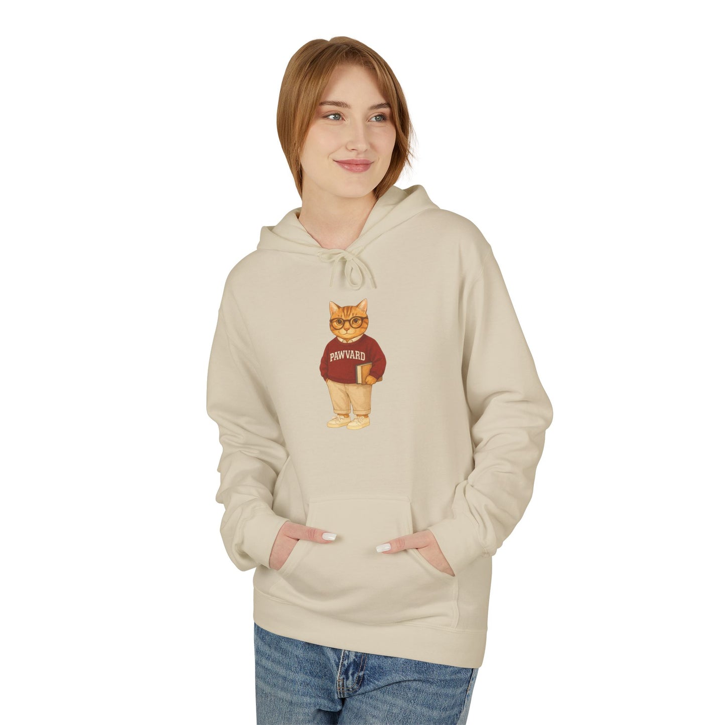 Ivy League Cats Harvard Hoodie| Cozy Unisex Hoodie