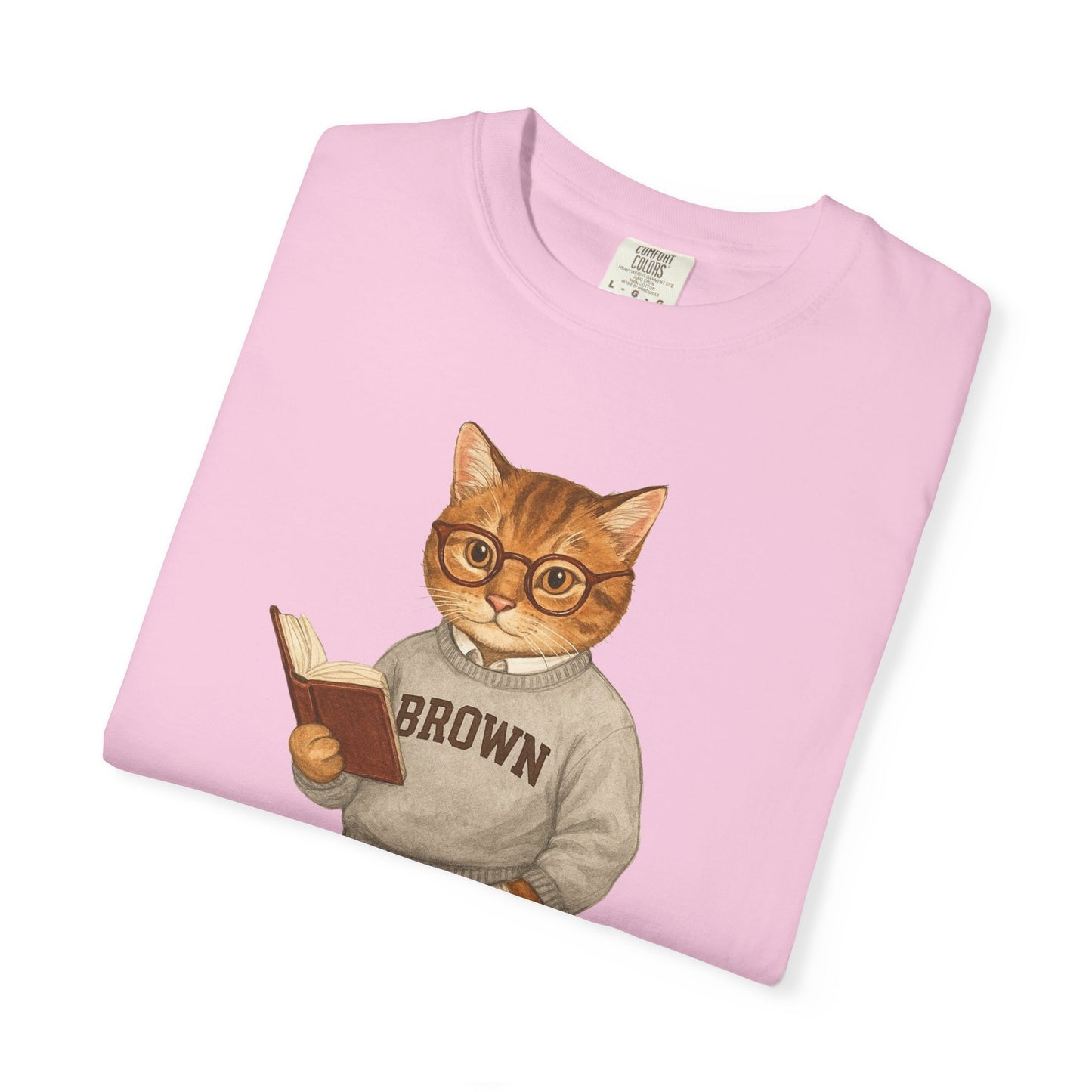 Ivy League Cats - Brown T-Shirt