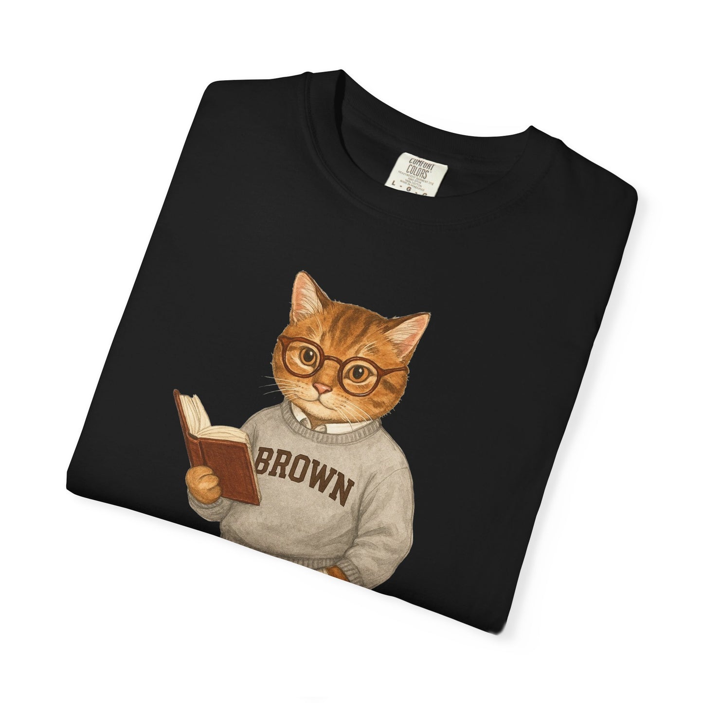 Ivy League Cats - Brown T-Shirt