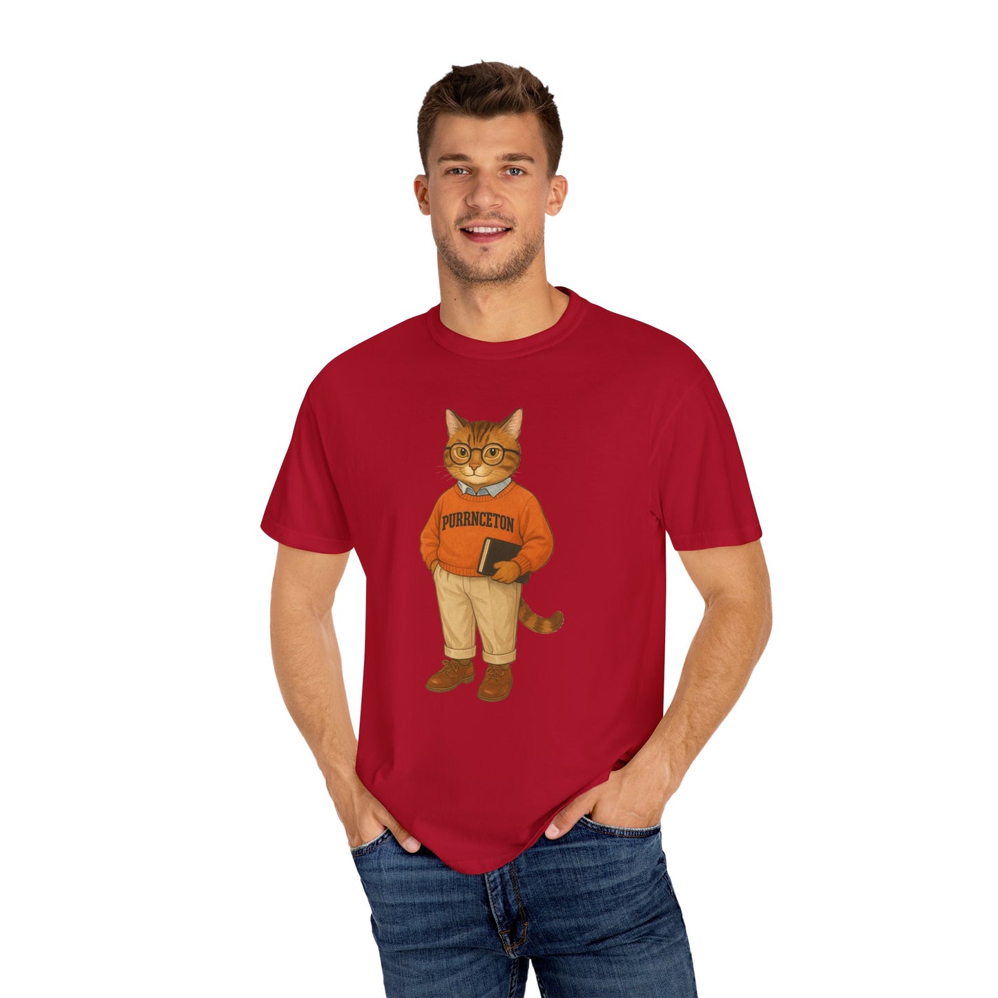 Ivy League Cats Princeton T-Shirt| Cozy Unisex T-Shirt