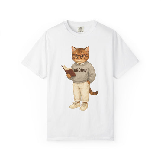 Ivy League Cats - Brown T-Shirt