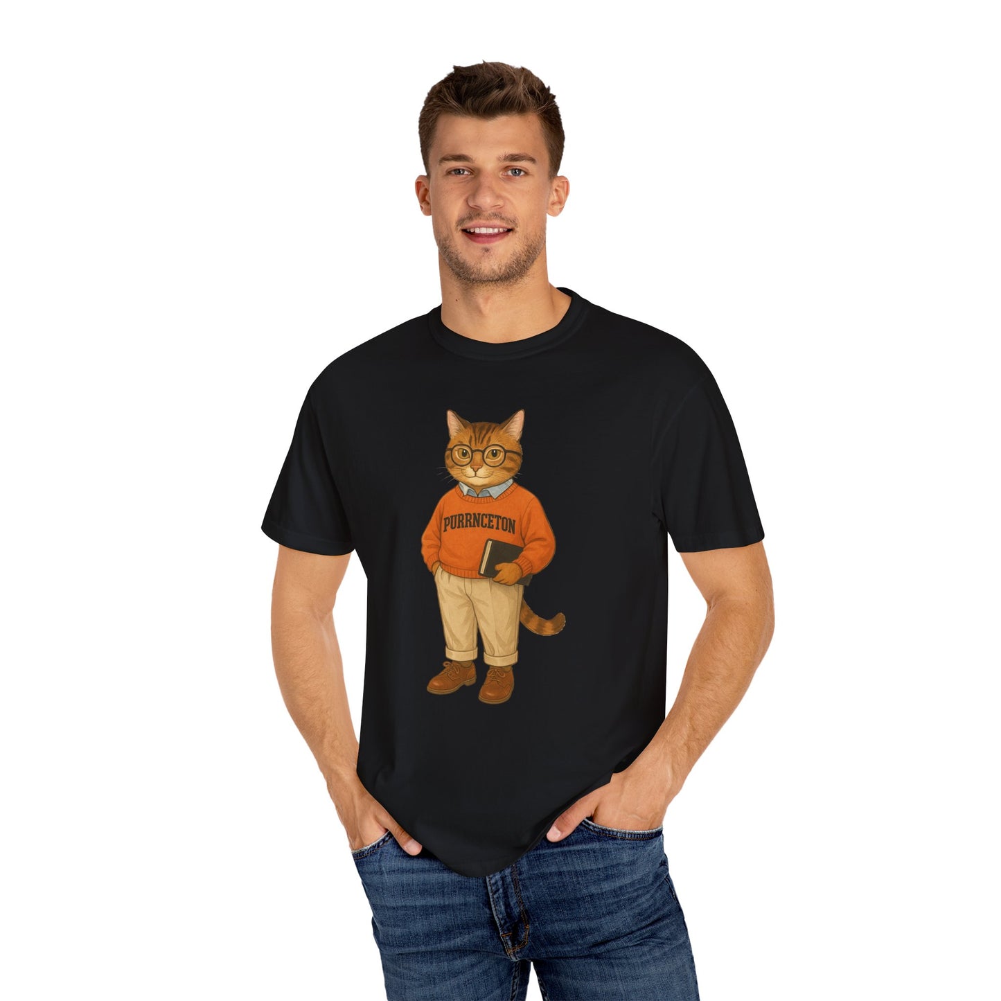 Ivy League Cats Princeton T-Shirt| Cozy Unisex T-Shirt