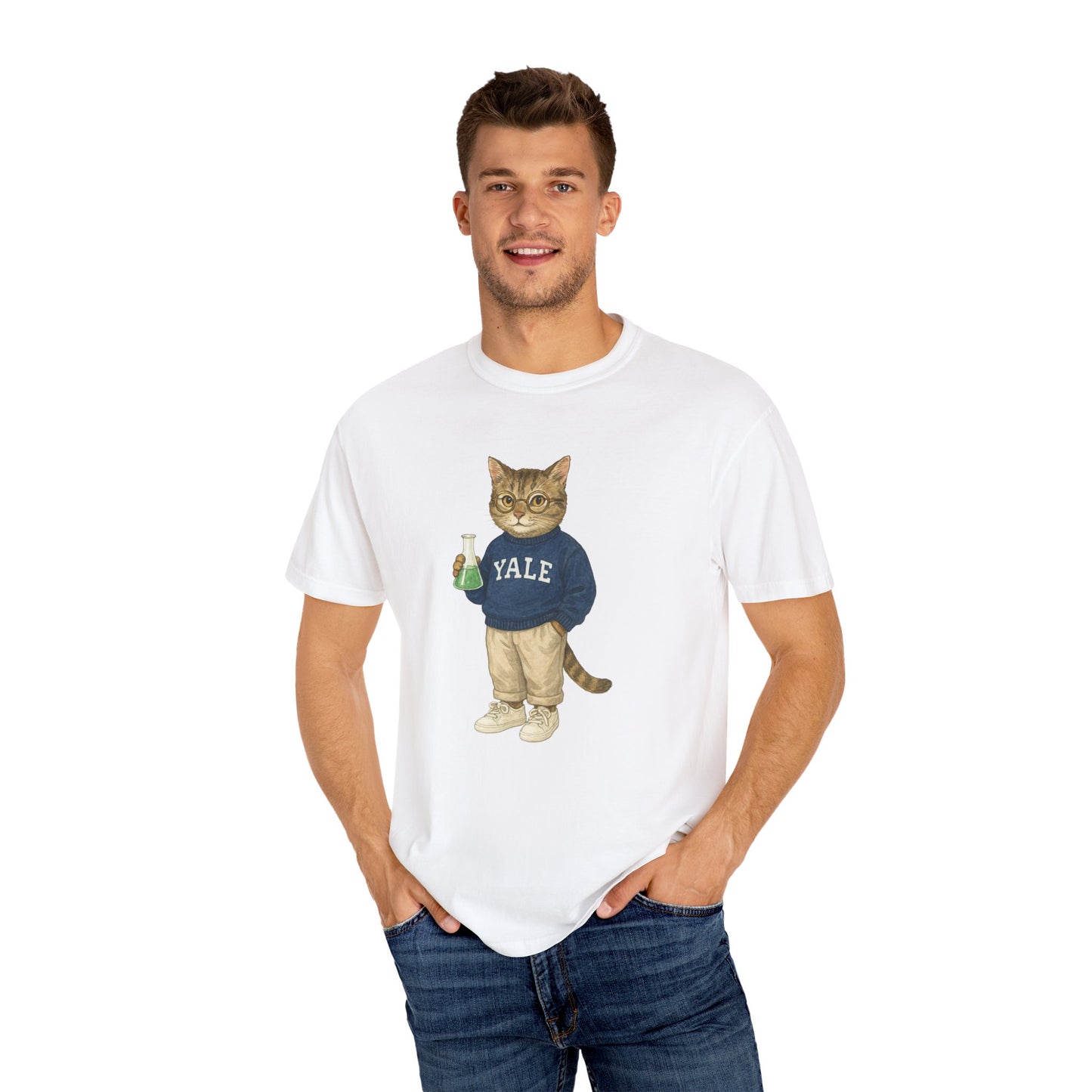 Ivy League Cats - Yale T-Shirt