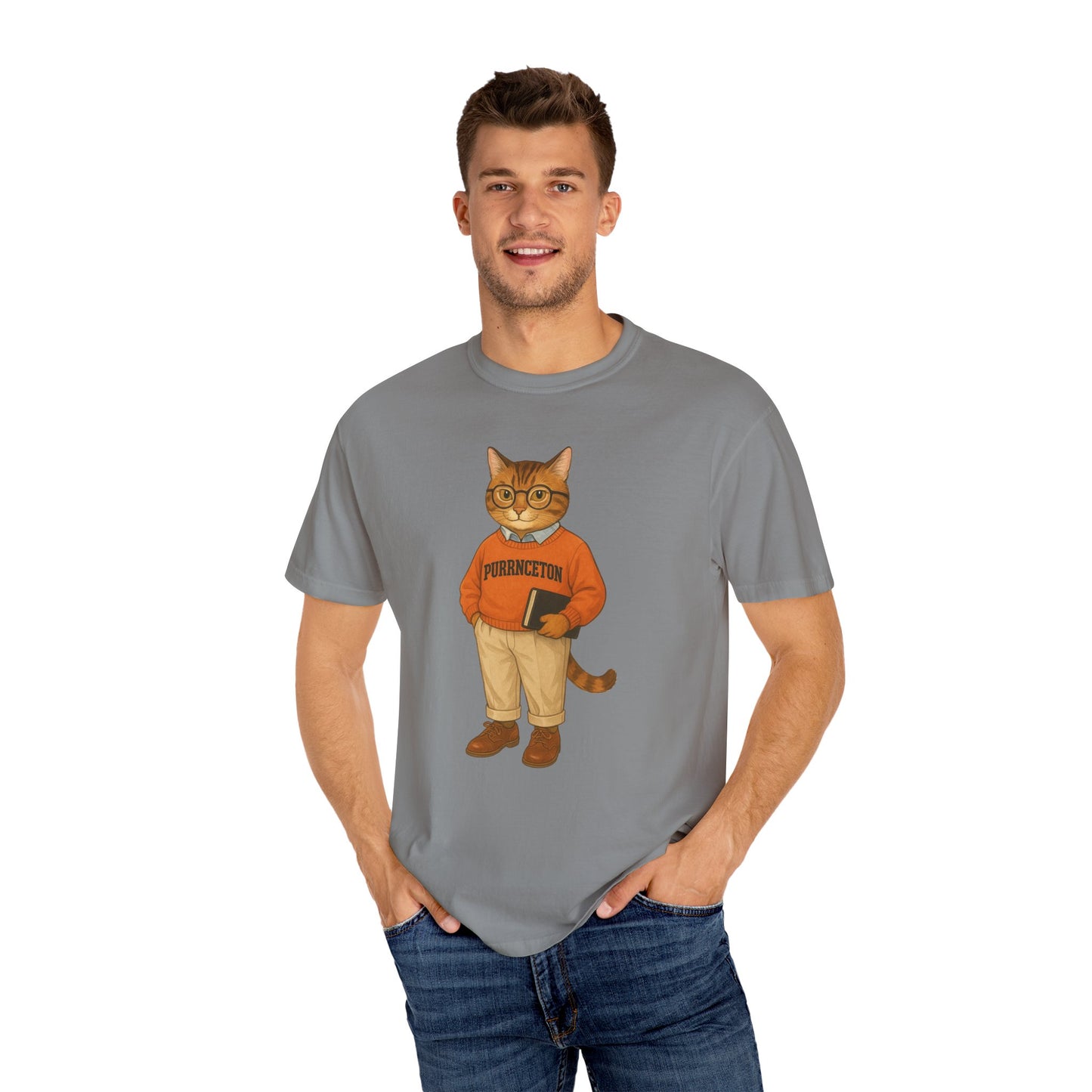 Ivy League Cats Princeton T-Shirt| Cozy Unisex T-Shirt